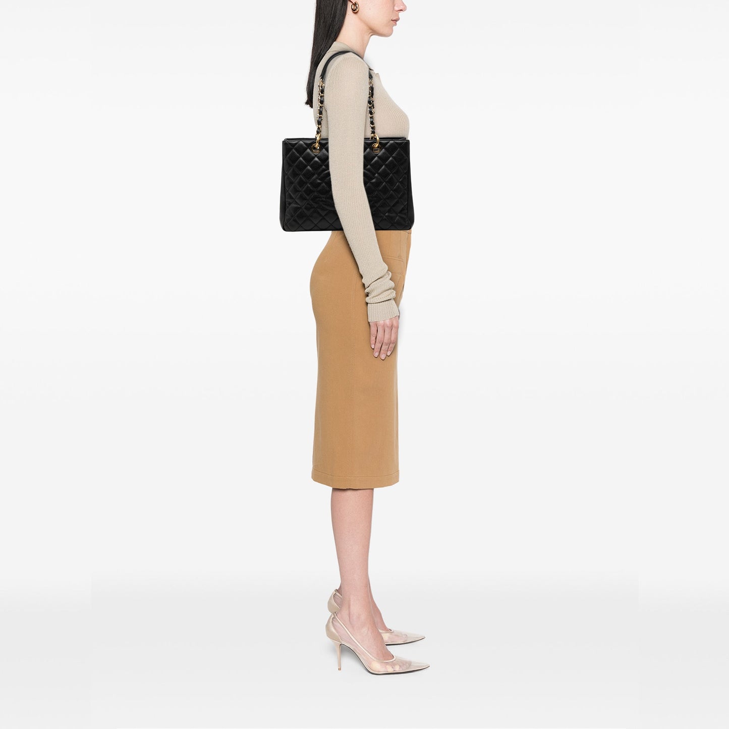 Chanel Caviar Grand Shopping Tote