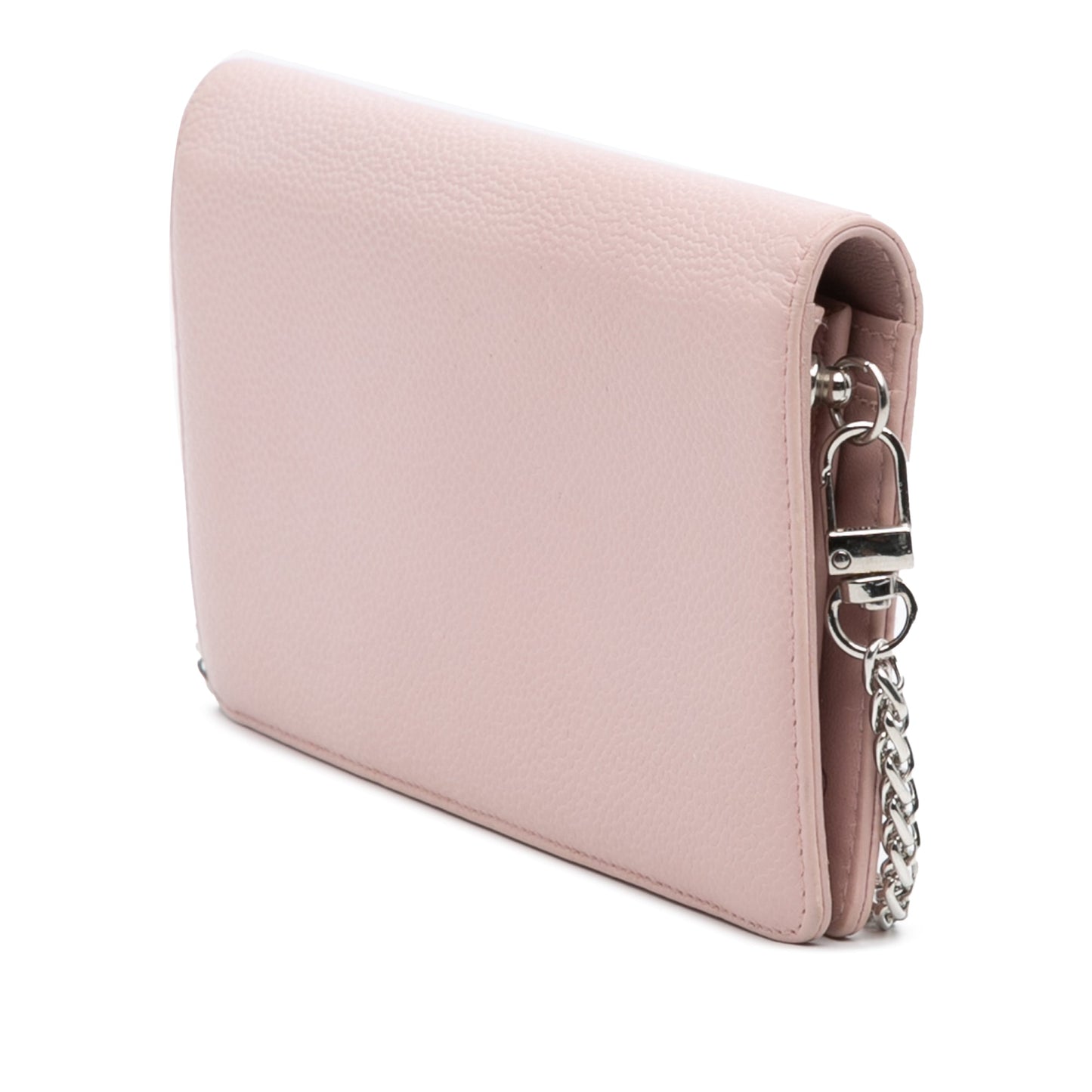 Chanel CC Caviar Wallet On Chain