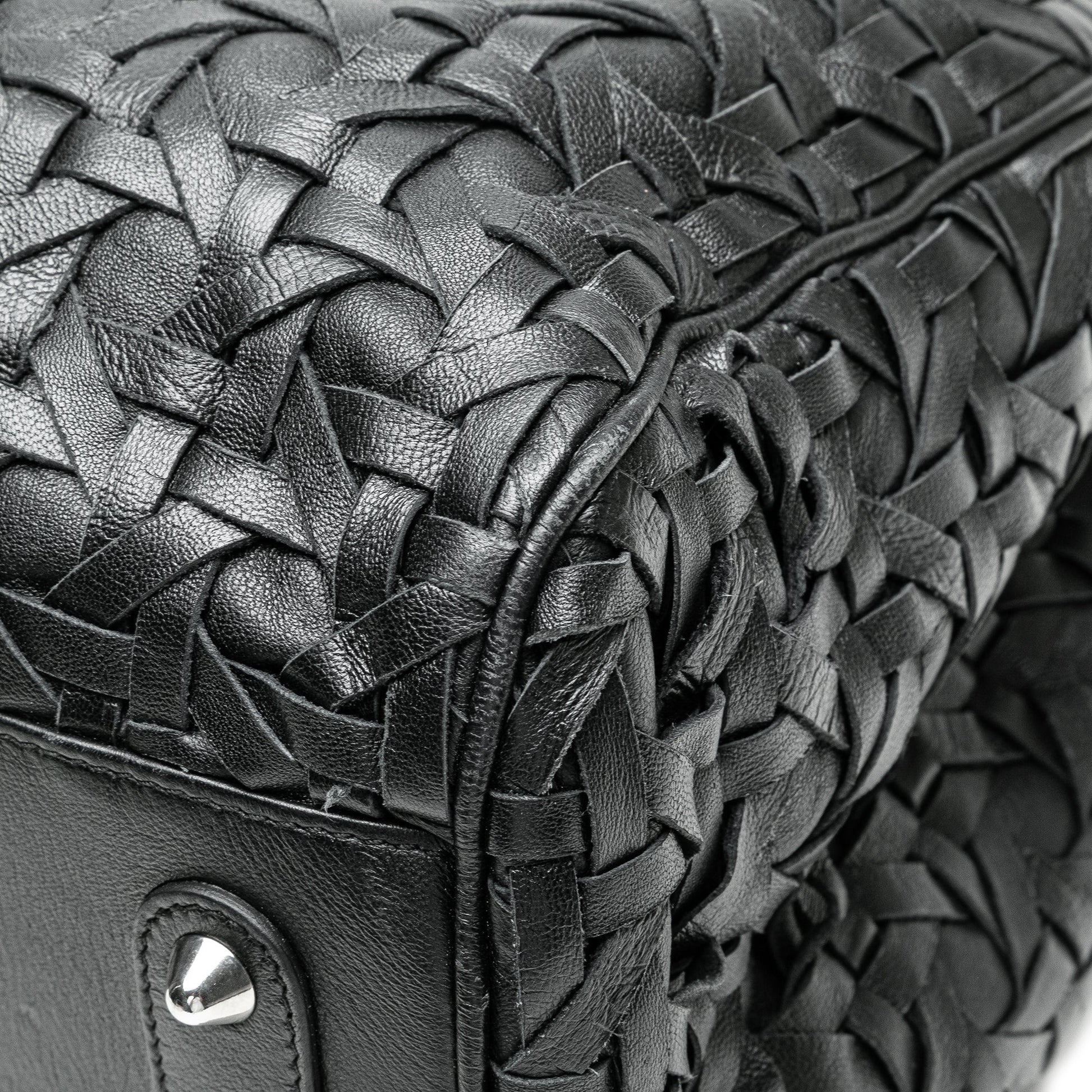 Dior Woven Lambskin Lady Dior Avenue Tote