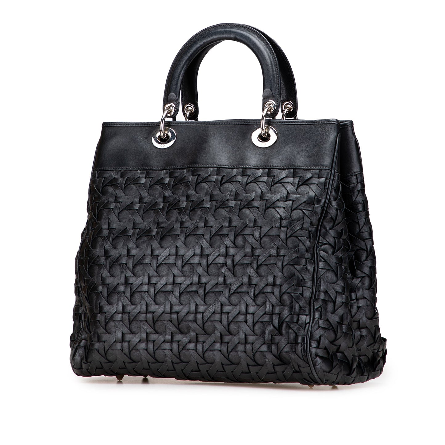 Dior Woven Lambskin Lady Dior Avenue Tote