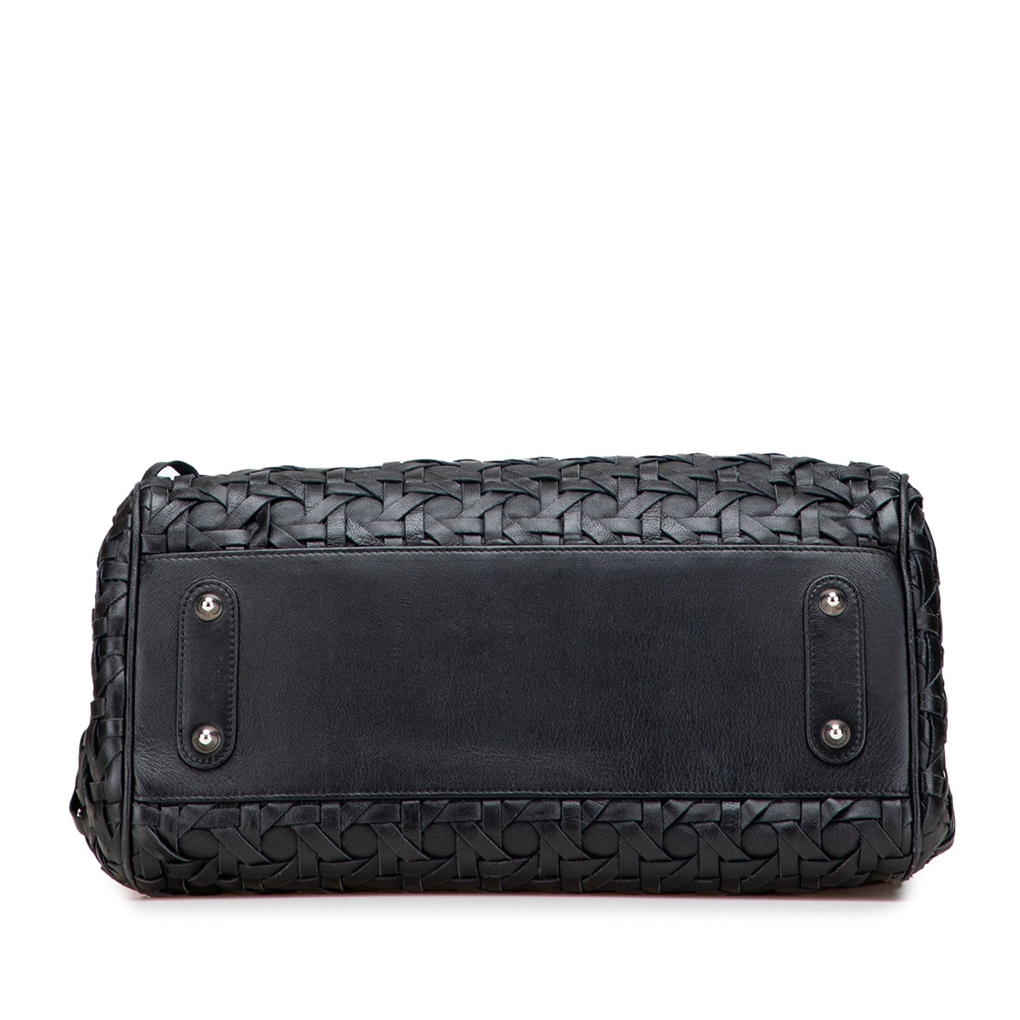 Dior Woven Lambskin Lady Dior Avenue Tote