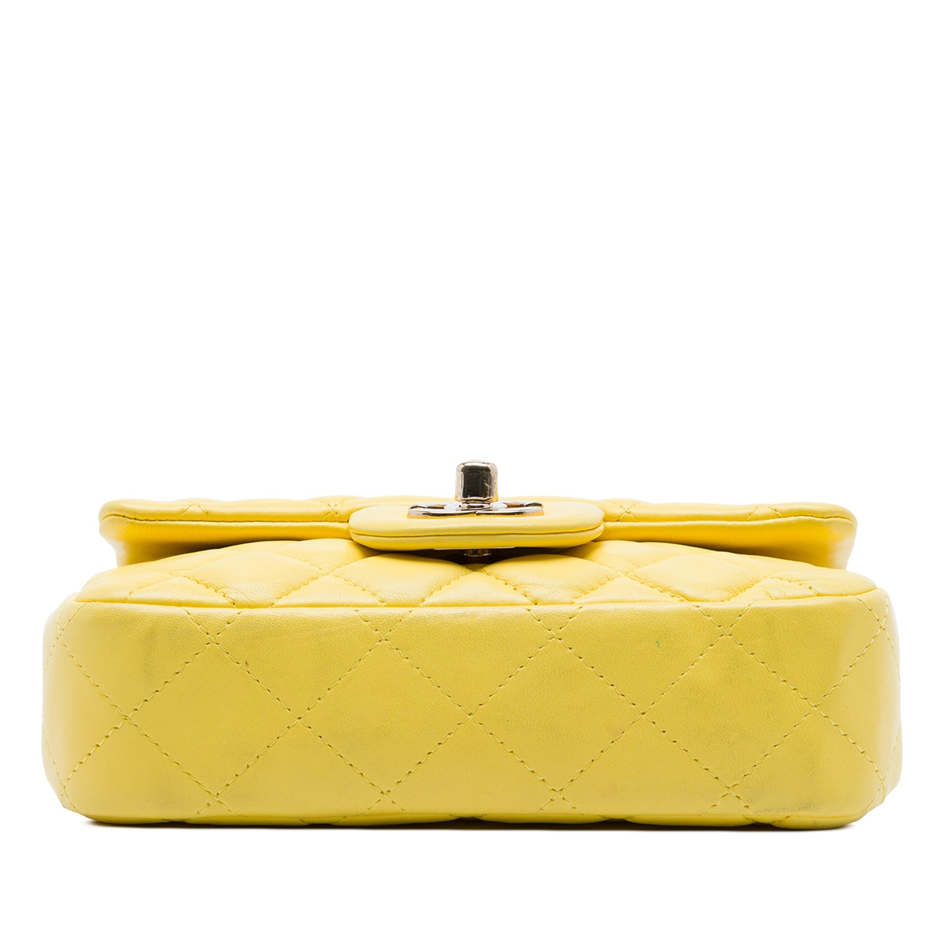 Chanel Extra Mini Rectangular Classic Lambskin Single Flap