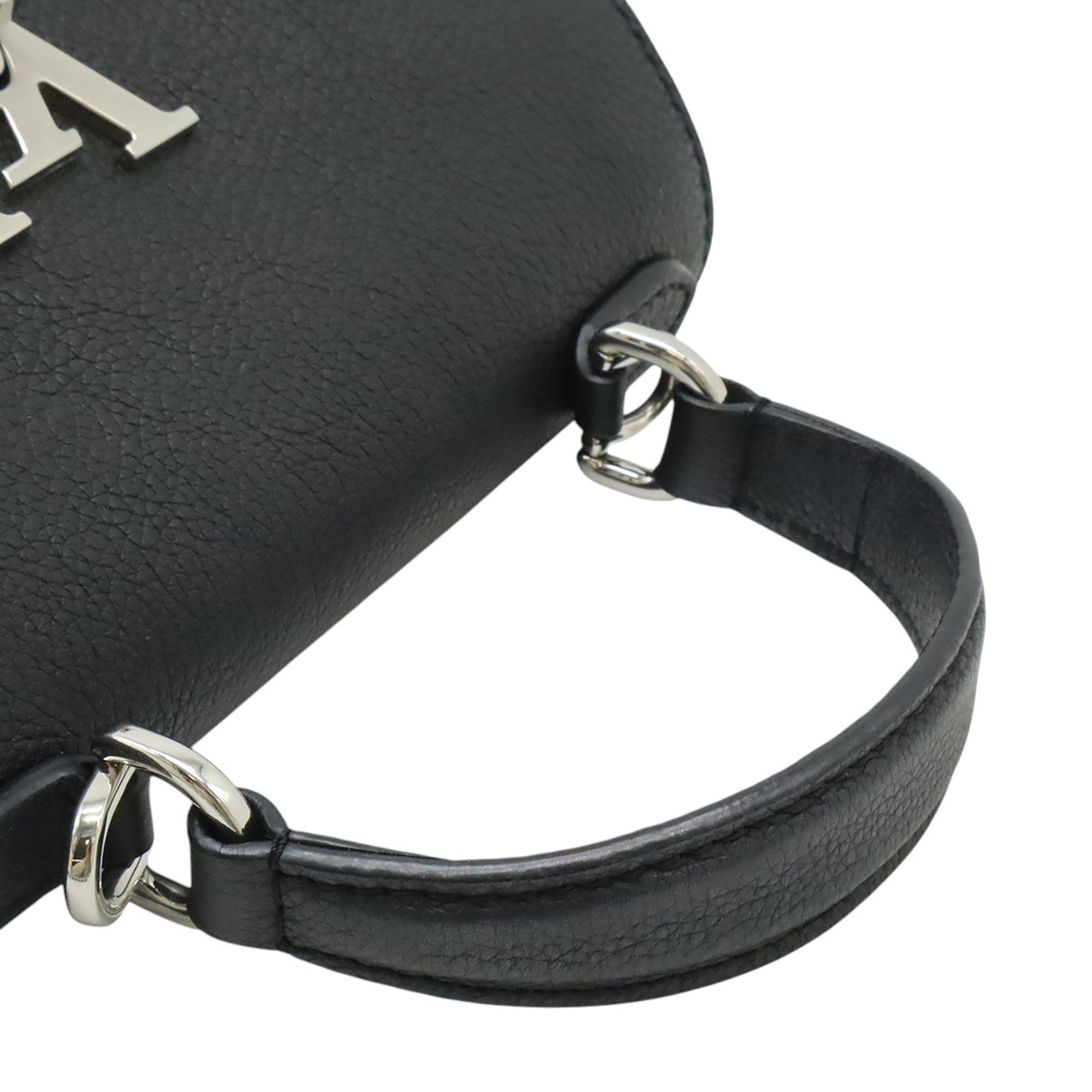 Louis Vuitton Grained Calfskin Mini LockMe Ever