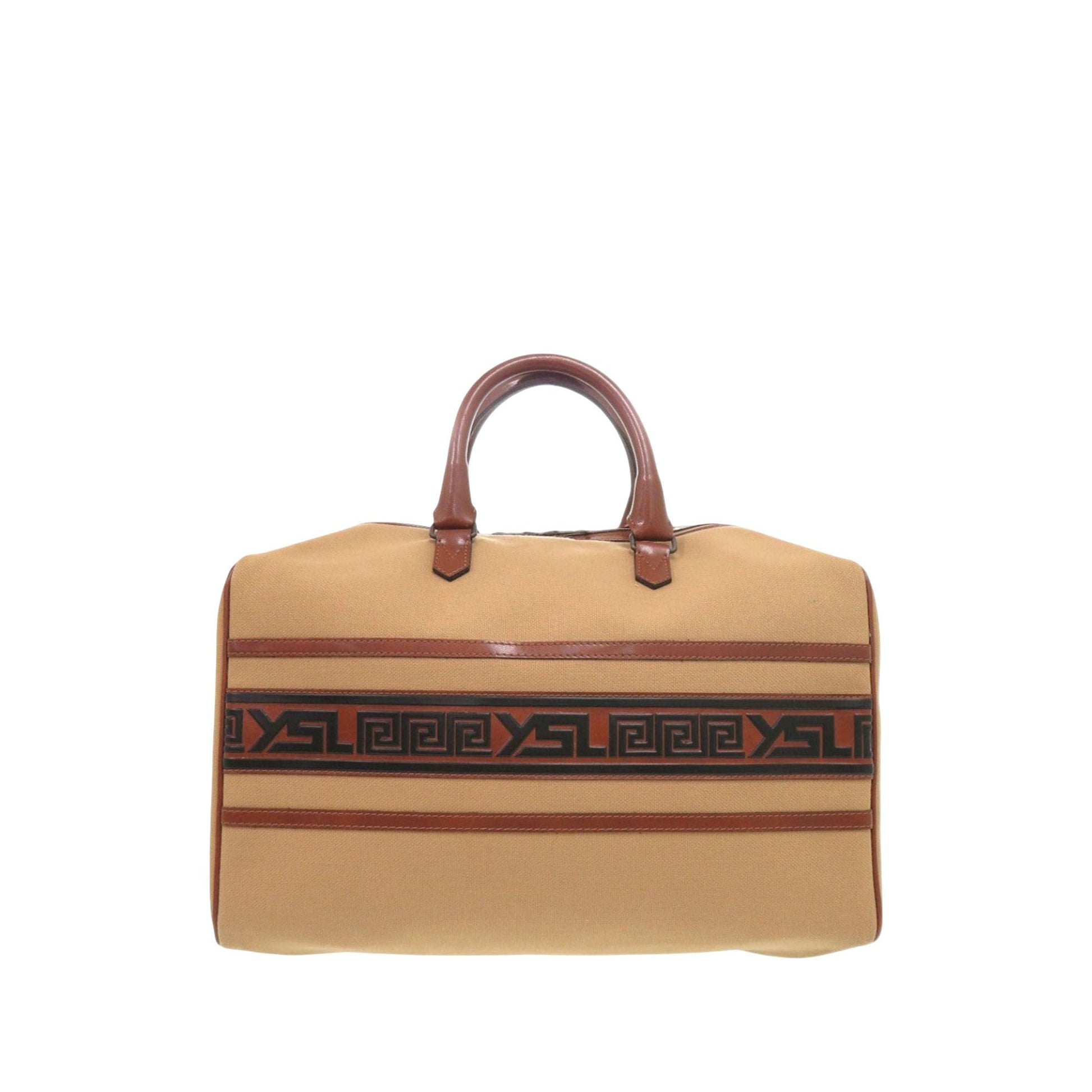 Saint Laurent Canvas Boston Bag