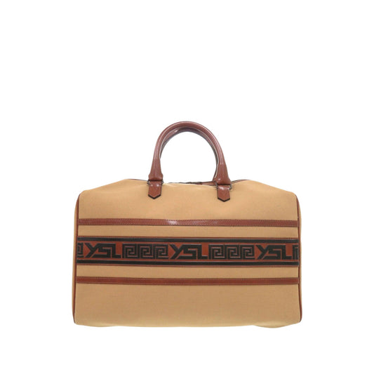 Saint Laurent Canvas Boston Bag