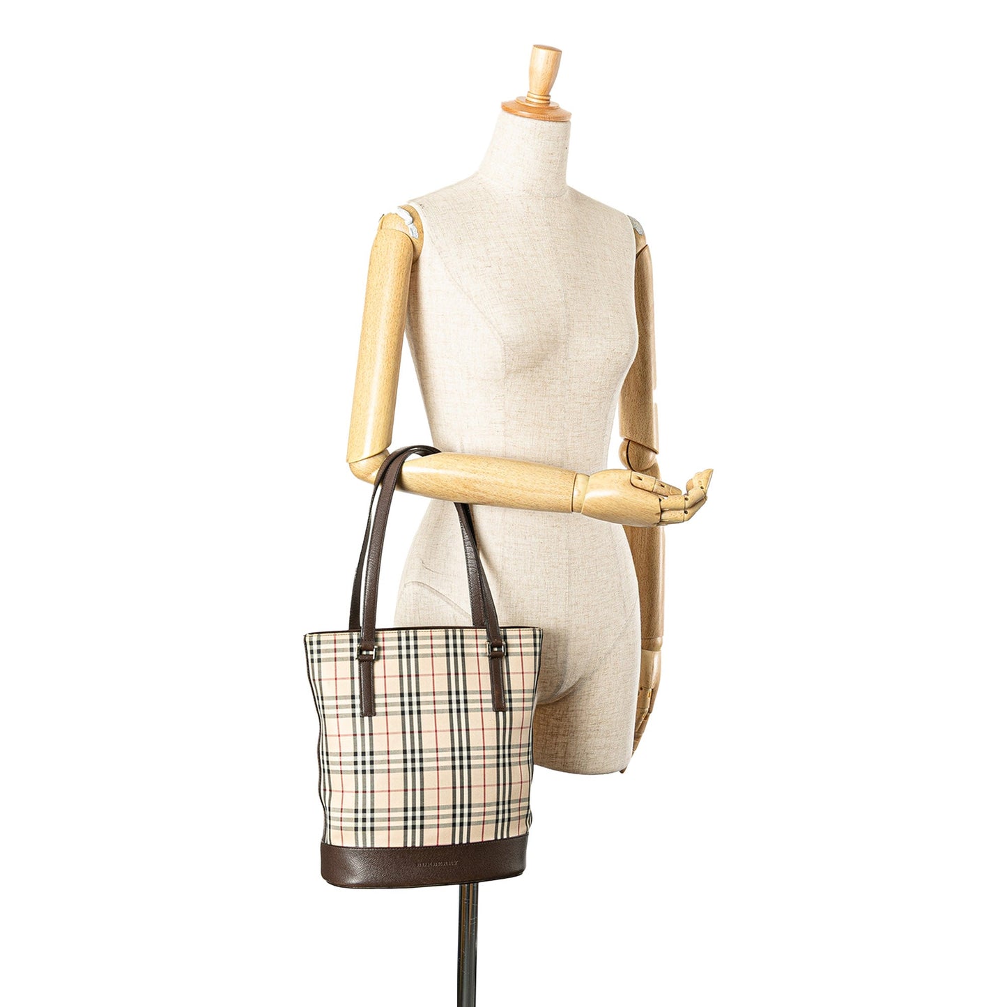 Burberry House Check Canvas Tote