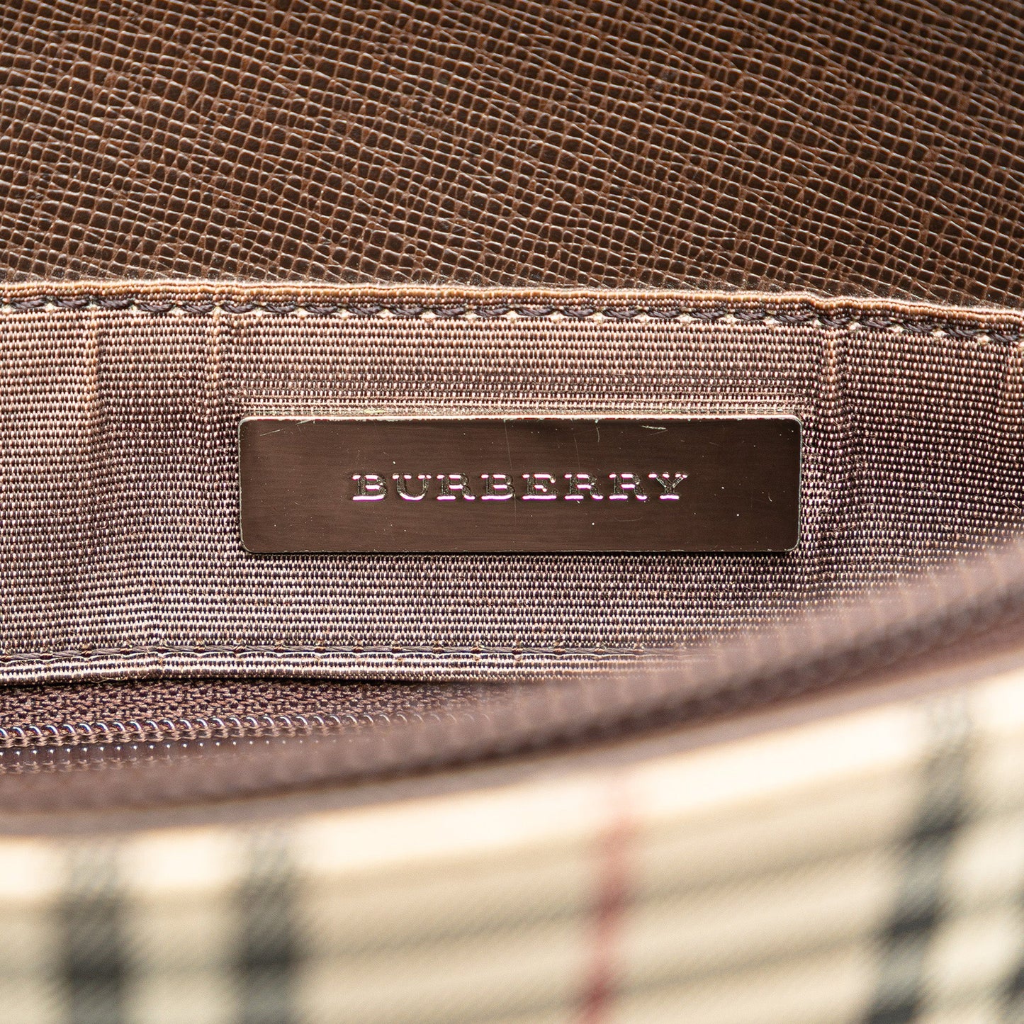 Burberry House Check Canvas Tote