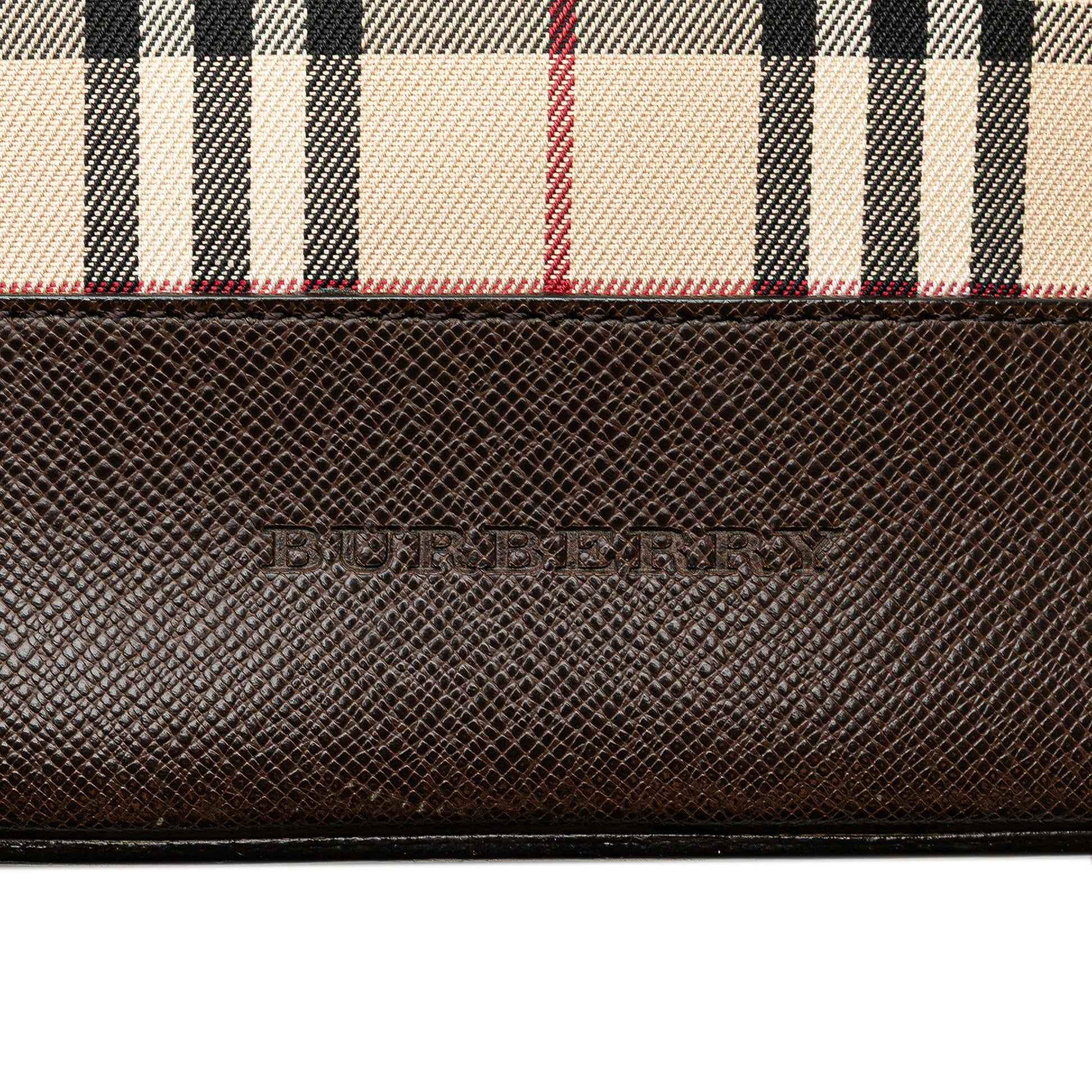 Burberry House Check Canvas Tote