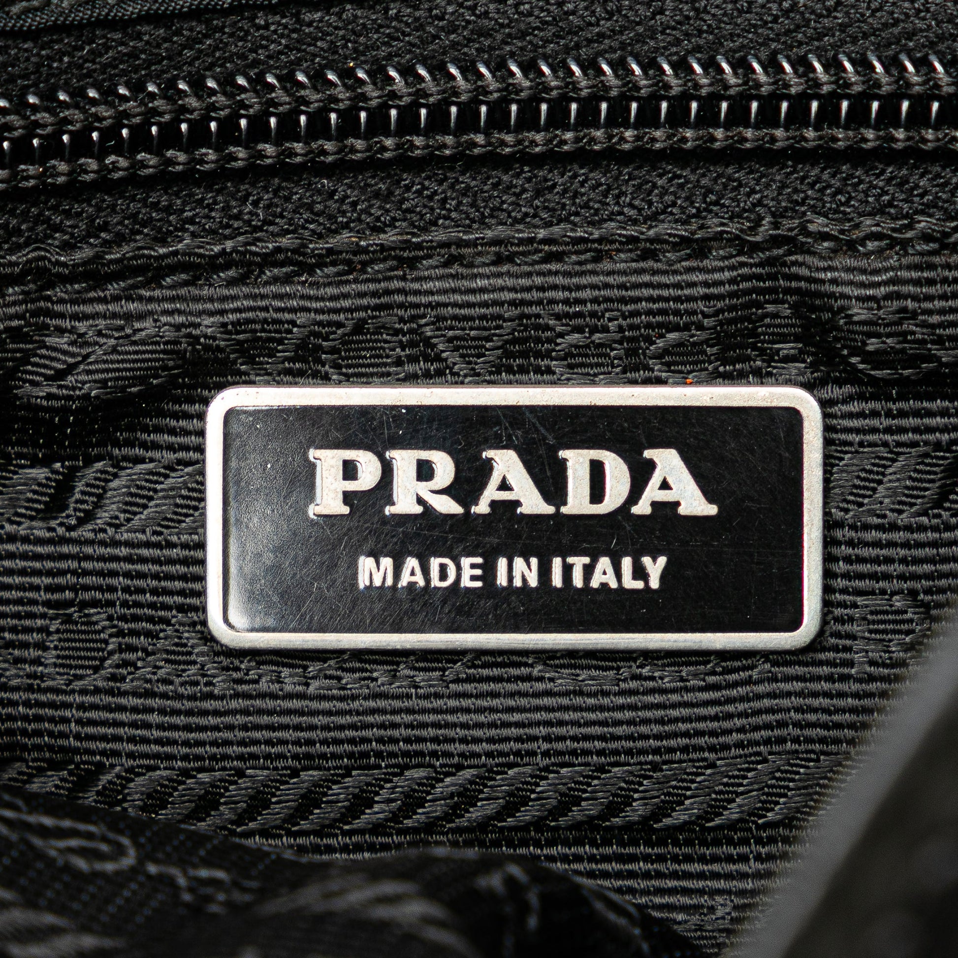 Prada Tessuto Buckle Messenger Bag