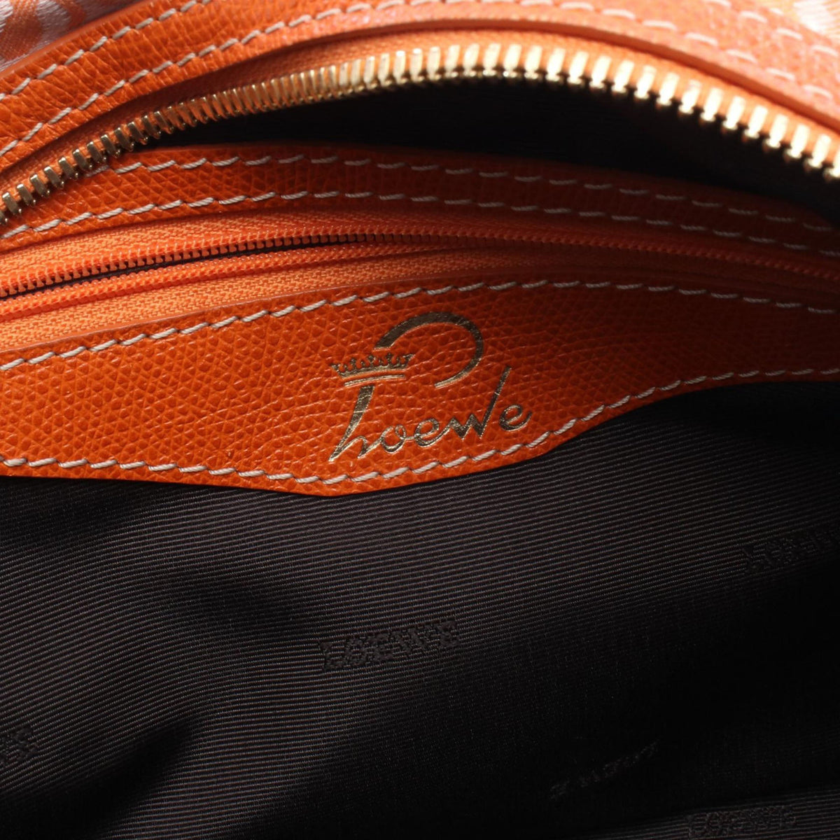 LOEWE Small Anagram Canvas Bowling Bag