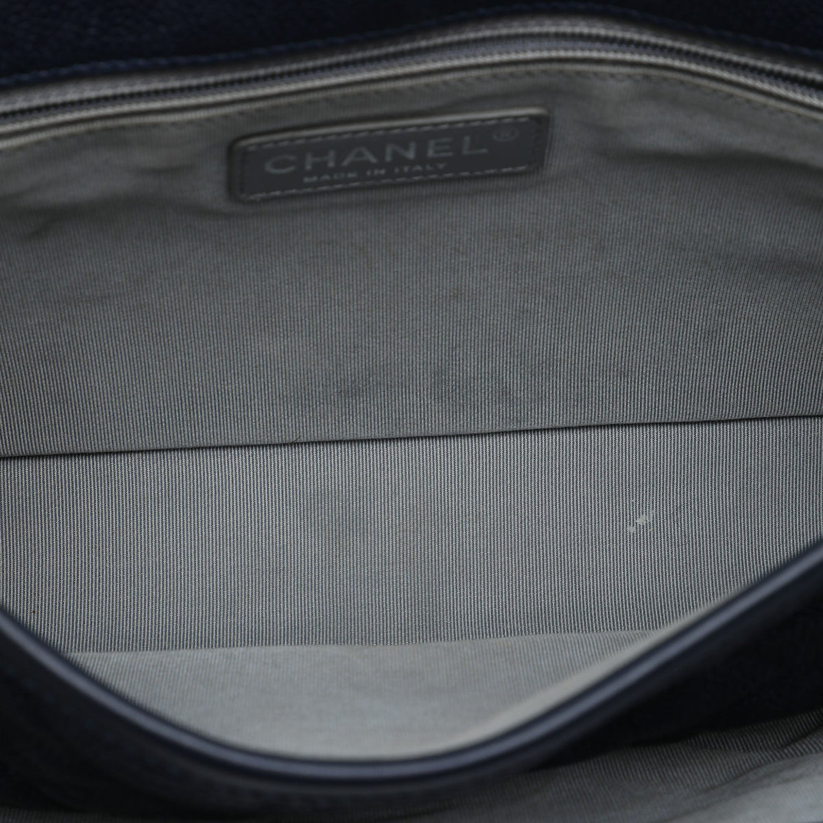 Chanel Medium Quilted Caviar French Riviera Flap