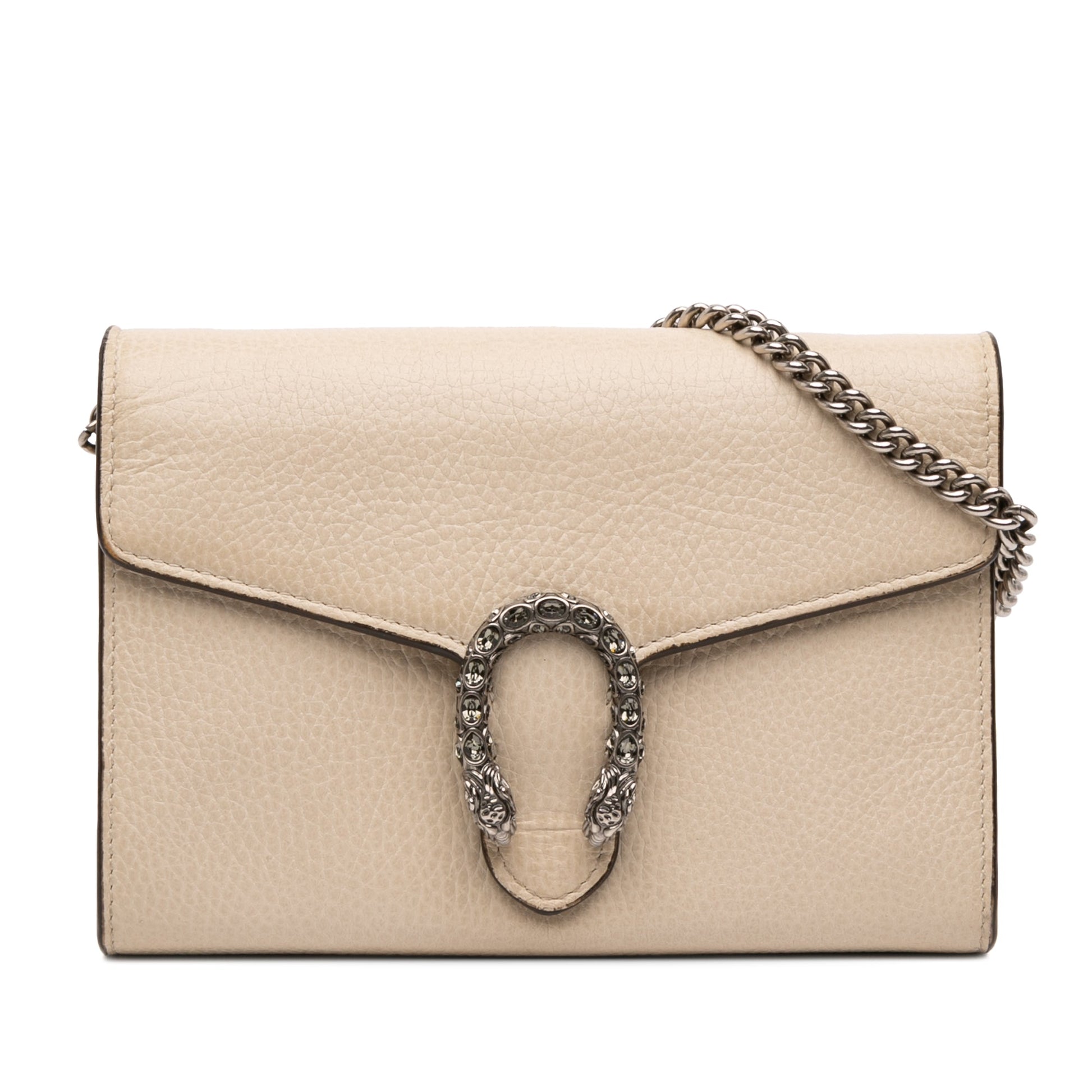 Gucci Mini Leather Dionysus Wallet on Chain