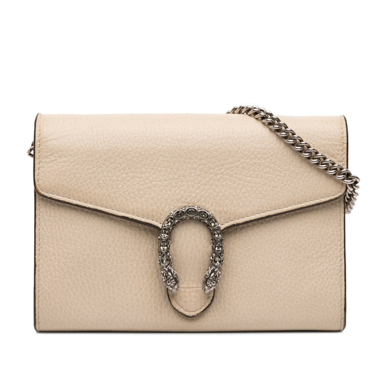 Gucci Mini Leather Dionysus Wallet on Chain