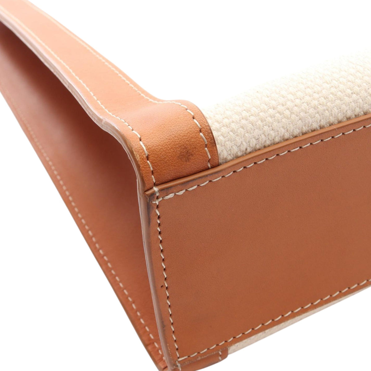 Celine Vertical Cabas Tote — White
