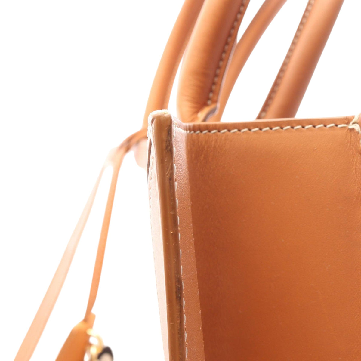 Celine Vertical Cabas Tote — White