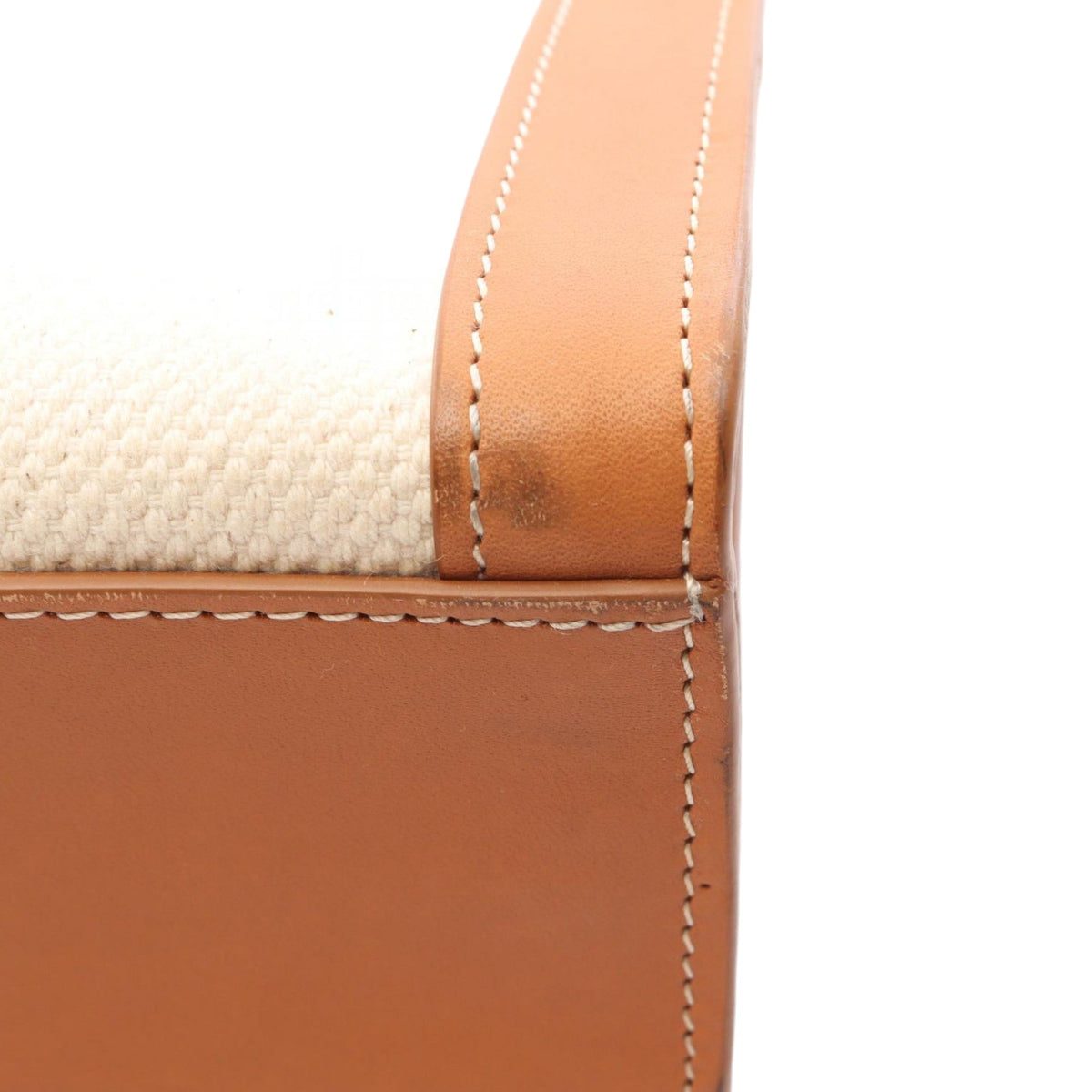Celine Vertical Cabas Tote — White