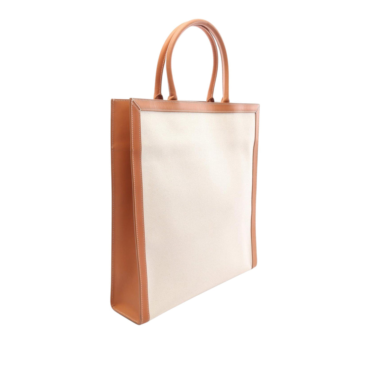 Celine Vertical Cabas Tote — White