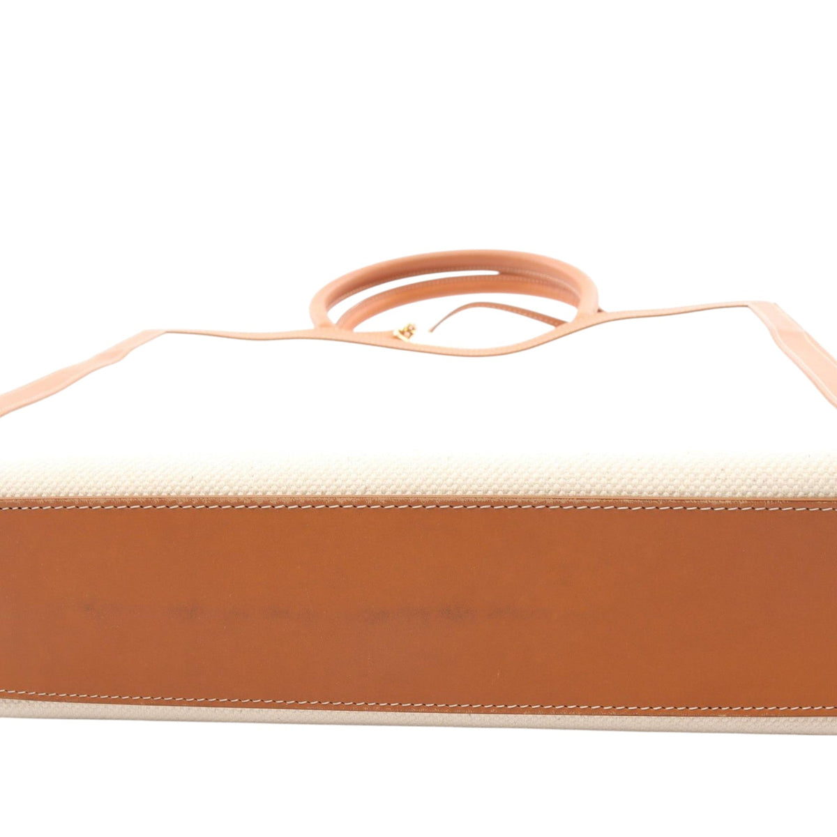 Celine Vertical Cabas Tote — White