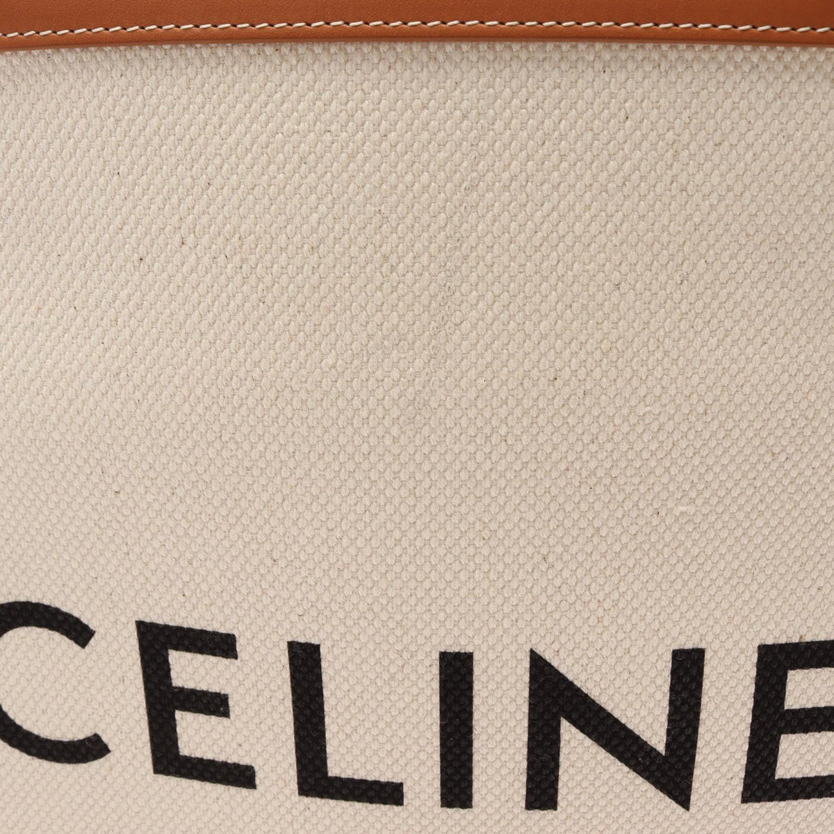Celine Vertical Cabas Tote — White