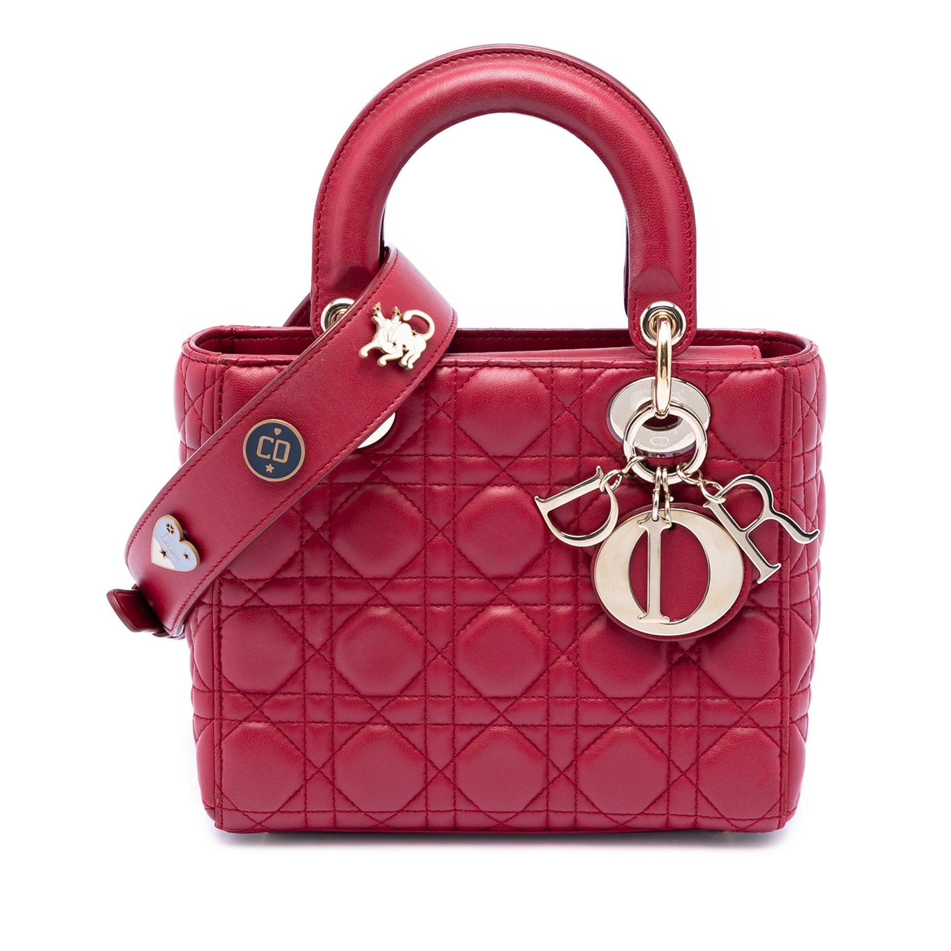 Dior Small Lambskin Cannage My ABCDior Lady Dior