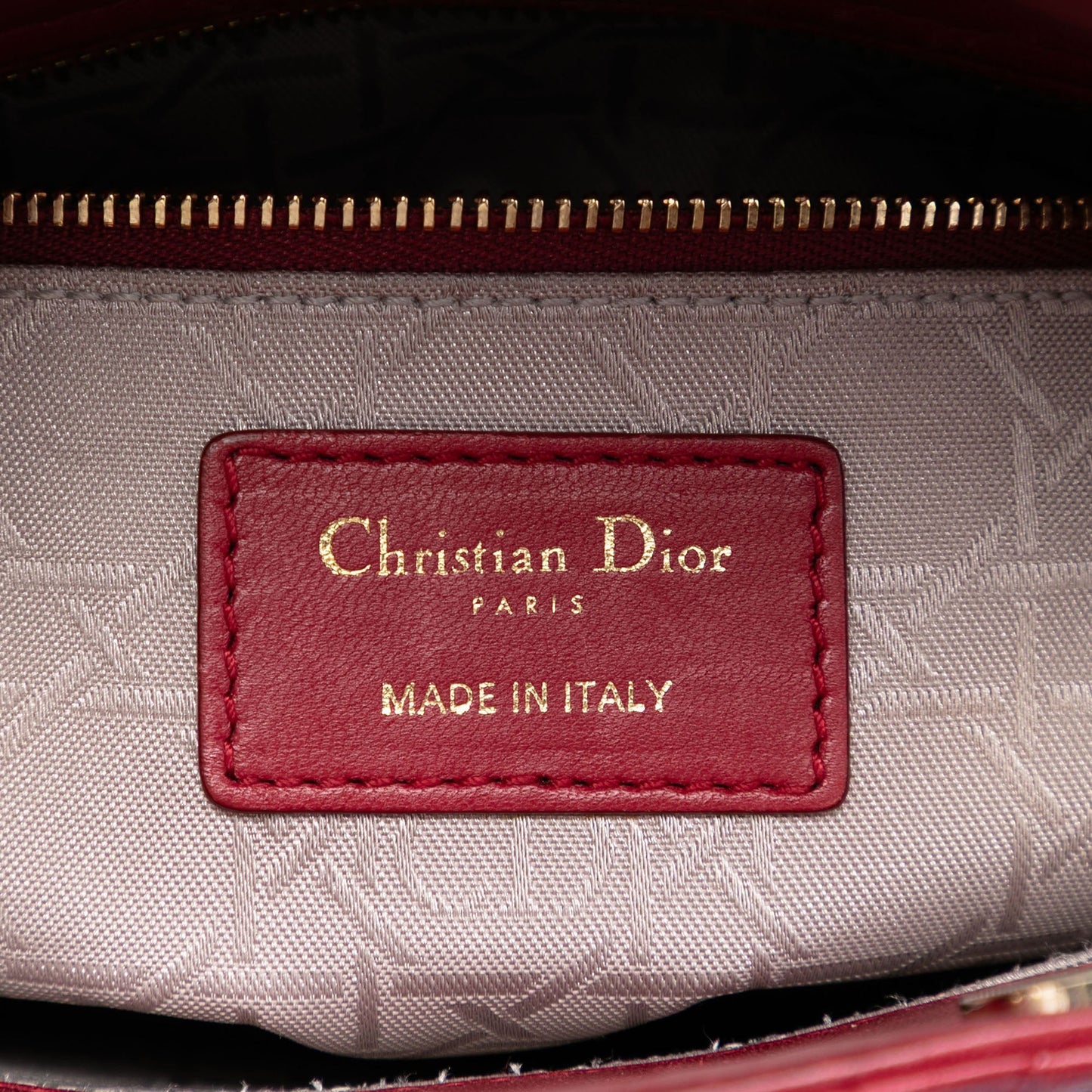 Dior Small Lambskin Cannage My ABCDior Lady Dior