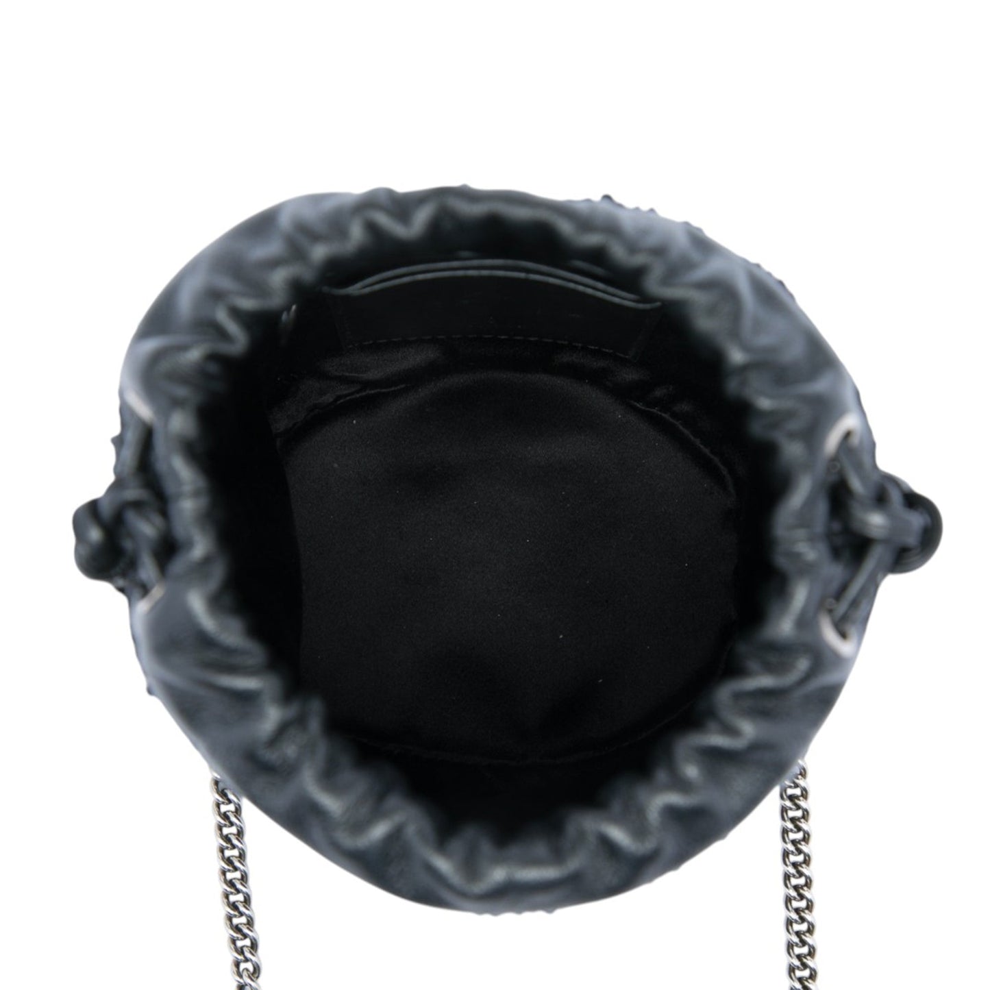 Gucci Small GG Marmont Sequined Diagonal Matelasse Calfskin Bucket Bag
