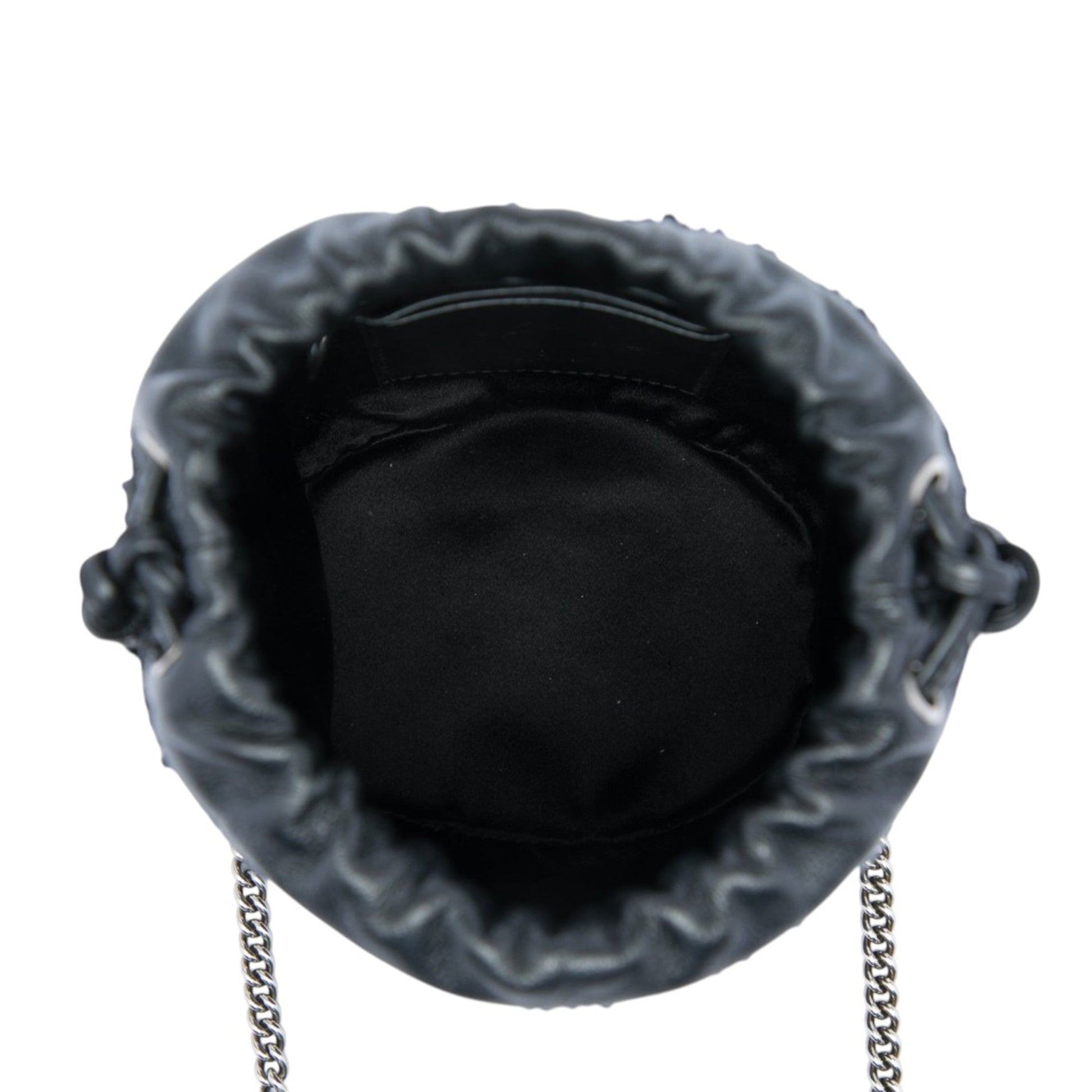 Gucci Small GG Marmont Sequined Diagonal Matelasse Calfskin Bucket Bag