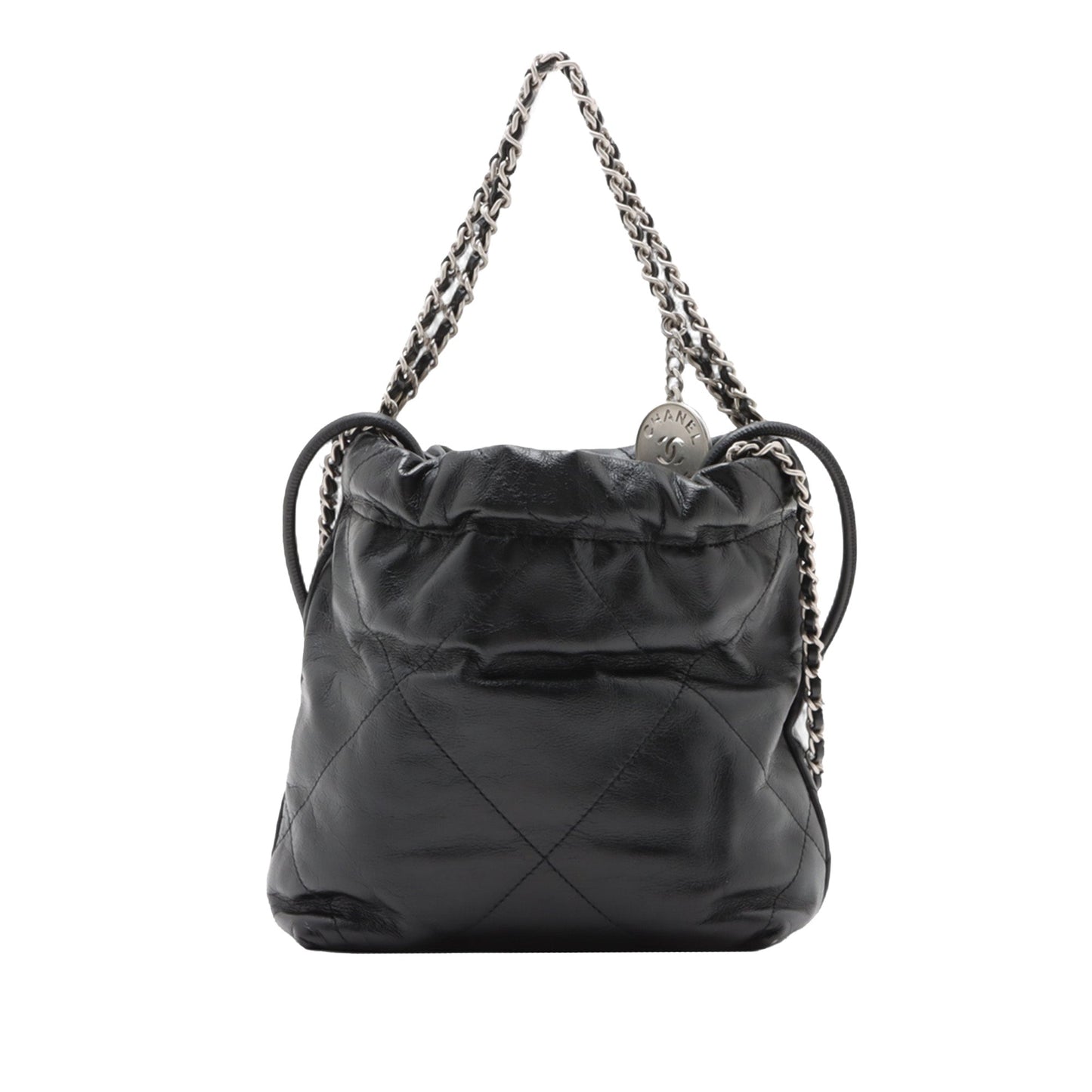 Chanel Mini Shiny Calfskin 22 Handbag