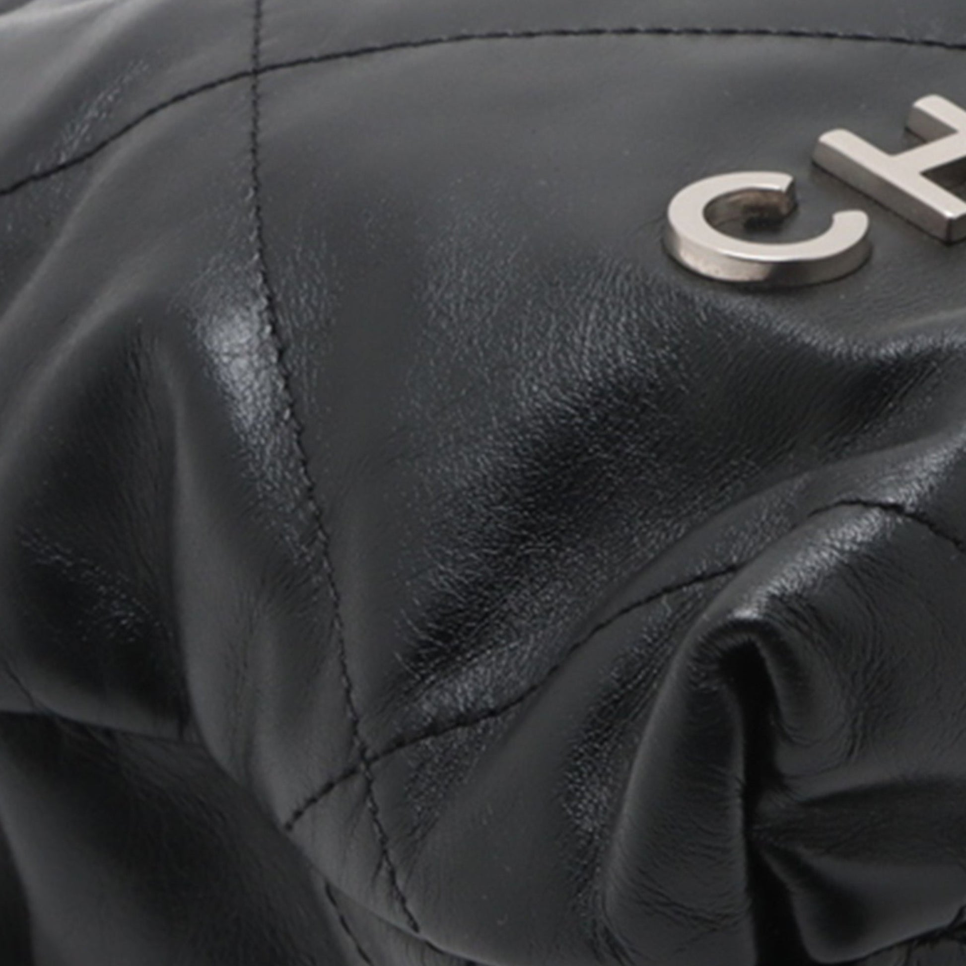 Chanel Mini Shiny Calfskin 22 Handbag