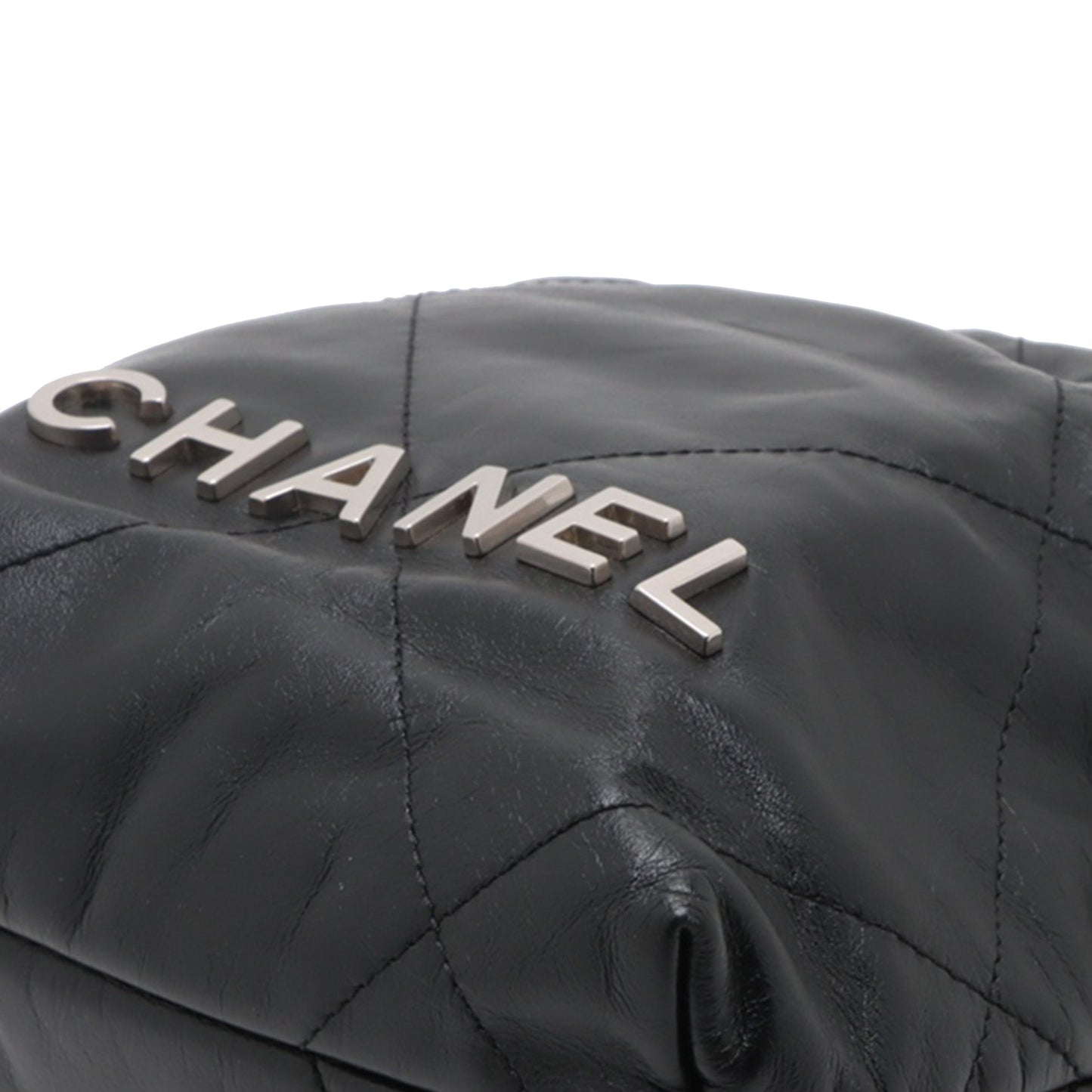 Chanel Mini Shiny Calfskin 22 Handbag