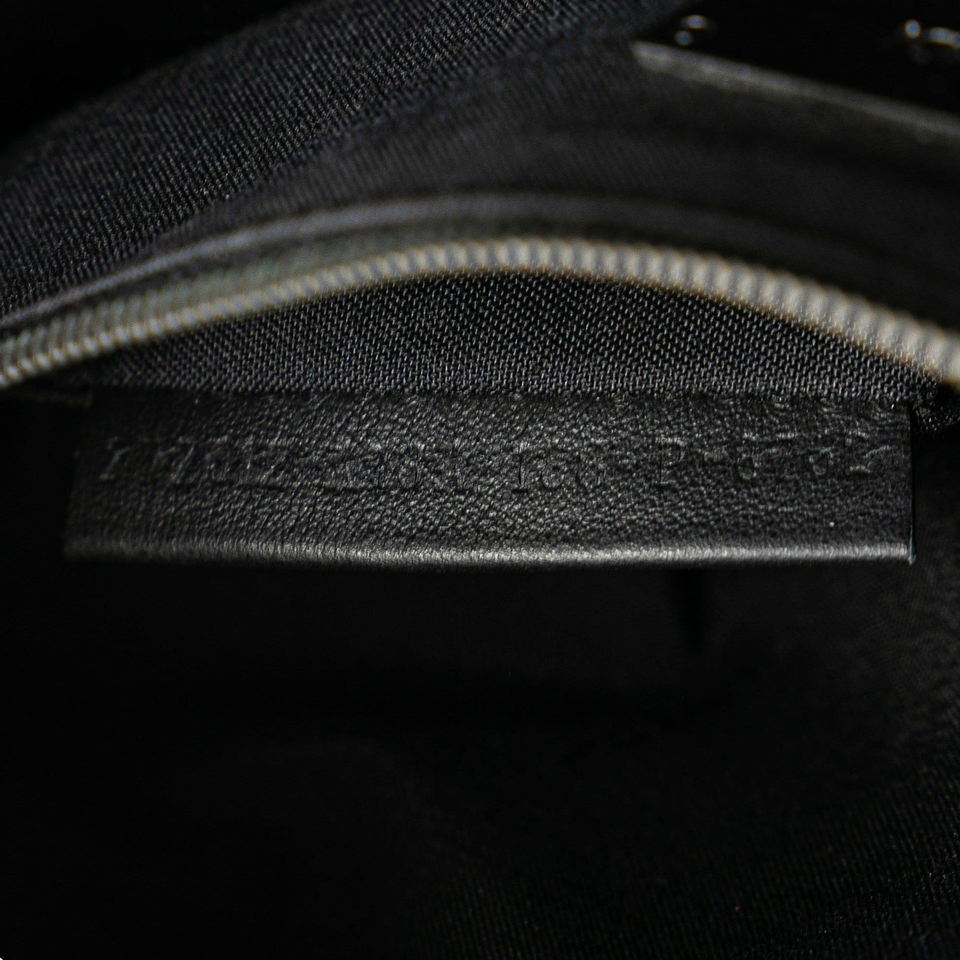 Fendi Vitello Grace Zucca Embossed Leather Backpack