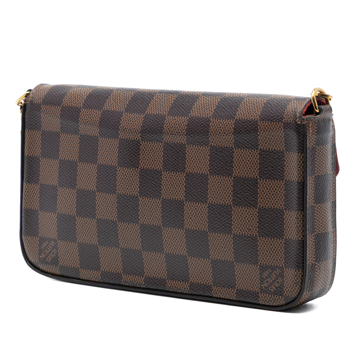 Louis Vuitton Damier Ebene Pochette Felicie — Brown