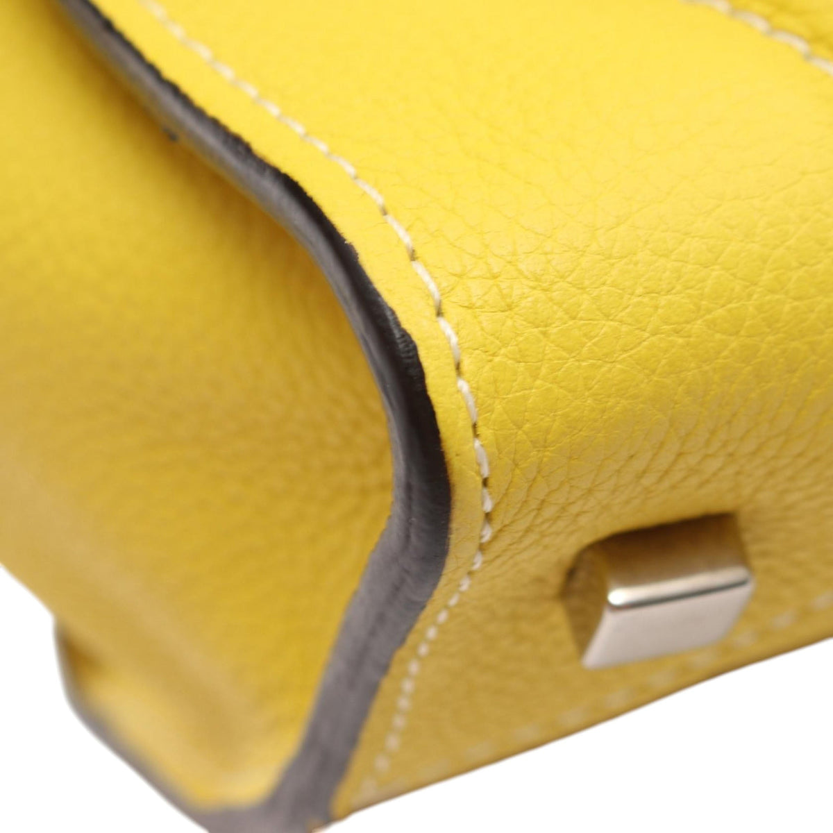 Celine Mini Leather Luggage Tote