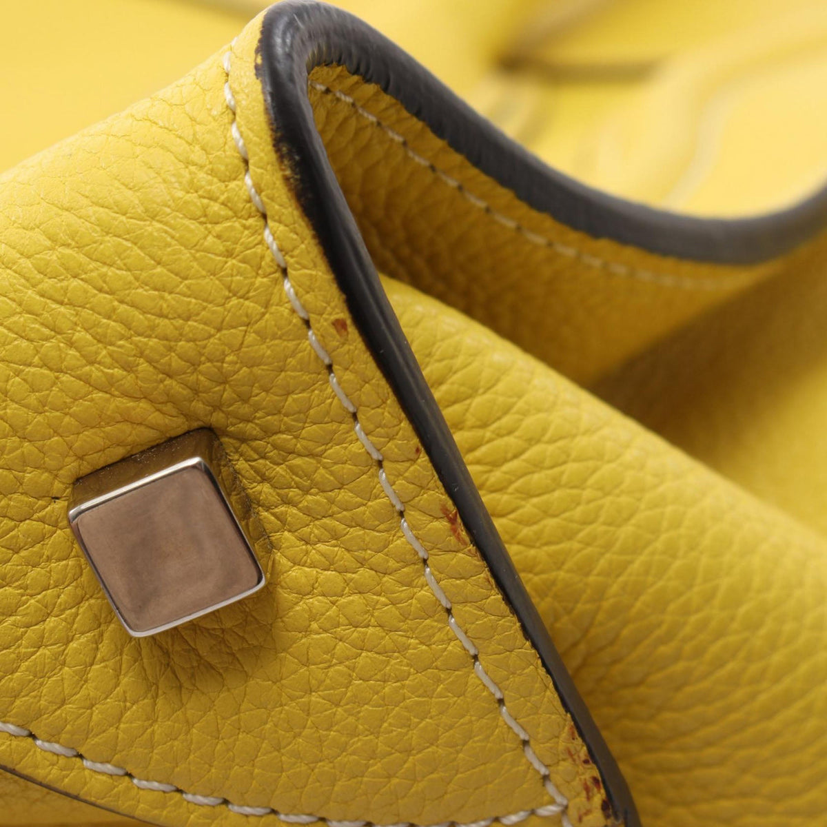 Celine Mini Leather Luggage Tote