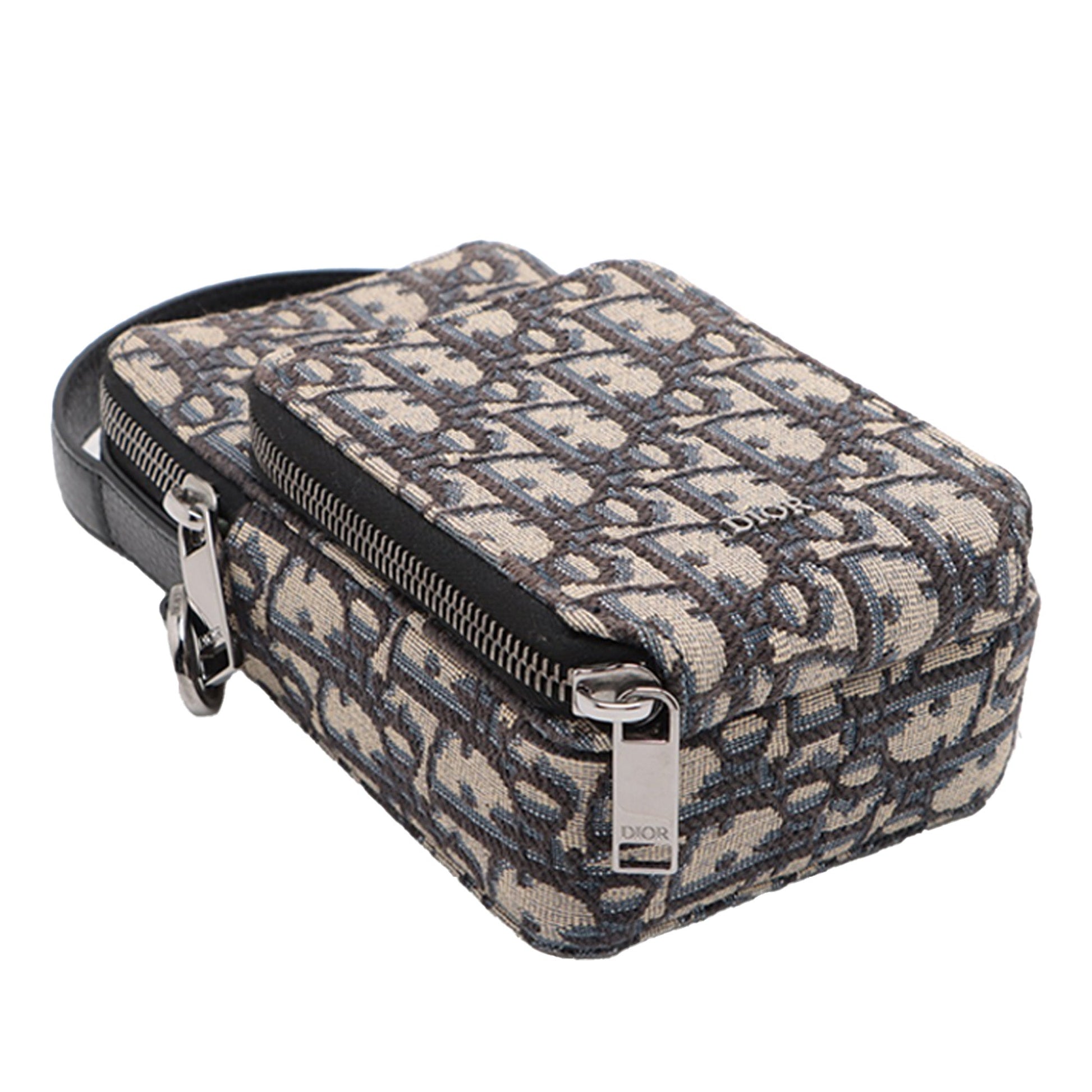 Dior Micro Oblique Canvas Rider Pouch