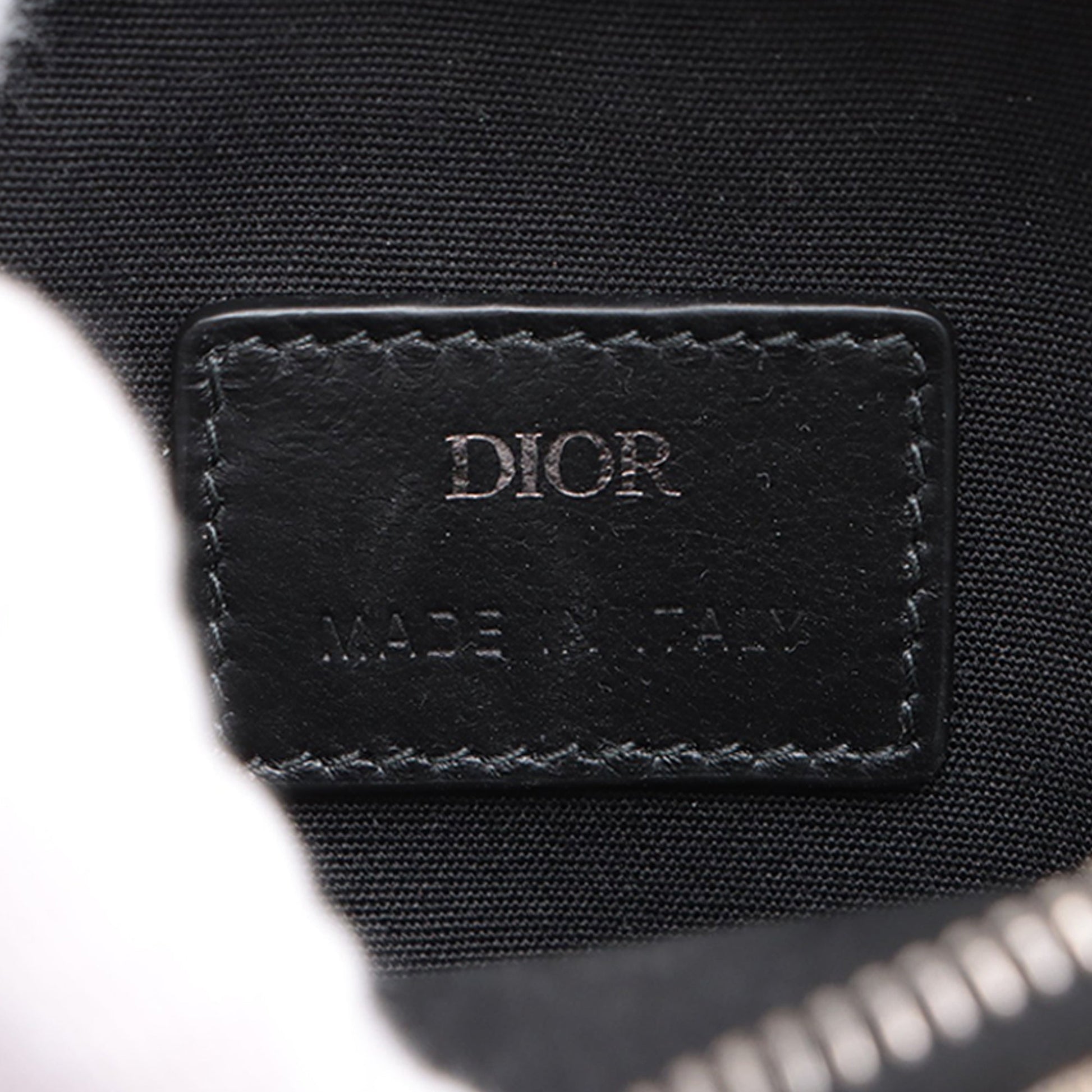 Dior Micro Oblique Canvas Rider Pouch