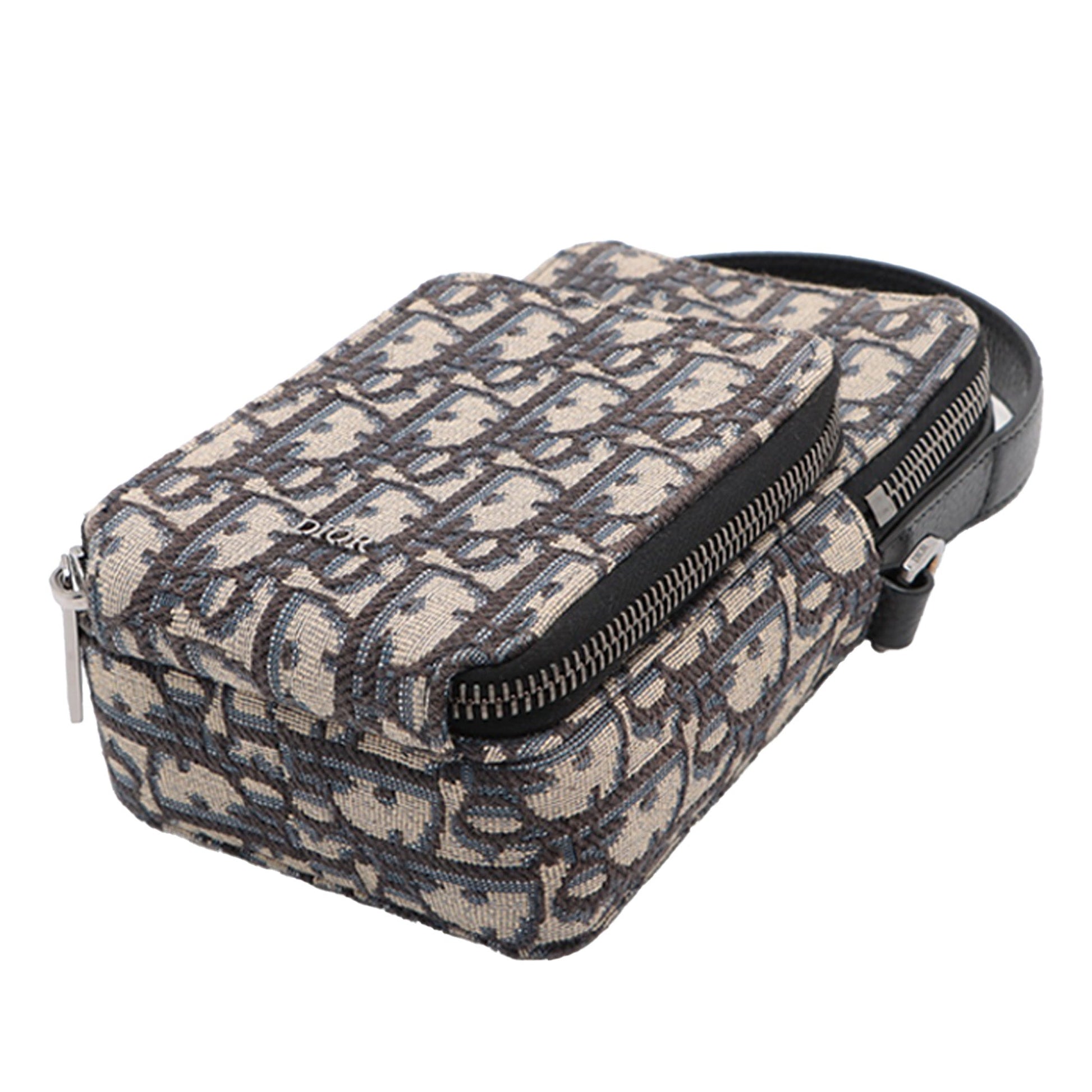 Dior Micro Oblique Canvas Rider Pouch