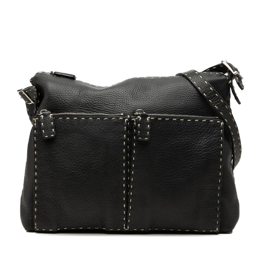 Fendi Leather Selleria Crossbody