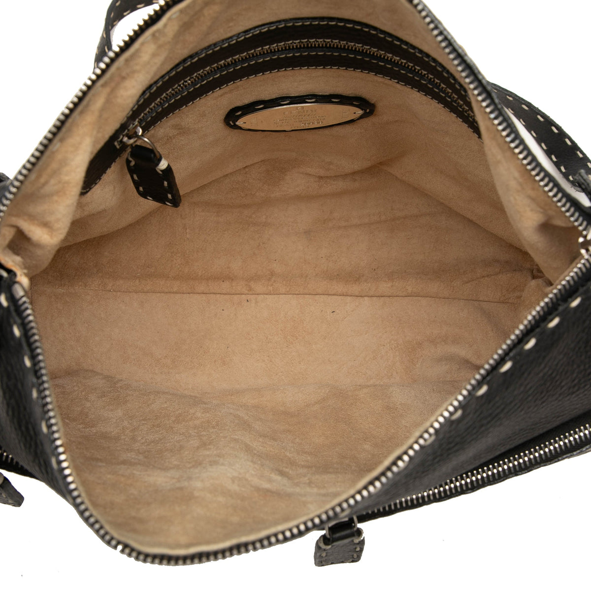 Fendi Leather Selleria Crossbody