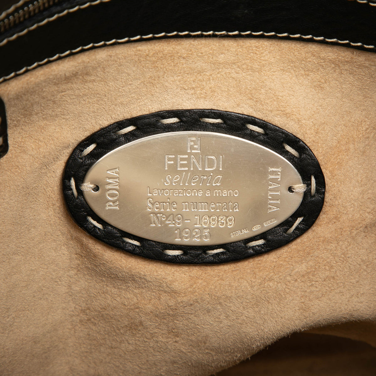 Fendi Leather Selleria Crossbody