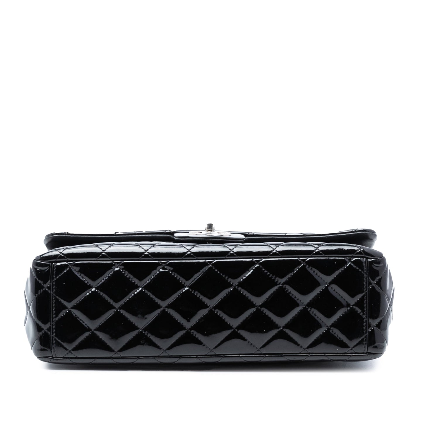 Chanel Maxi Classic Patent Double Flap
