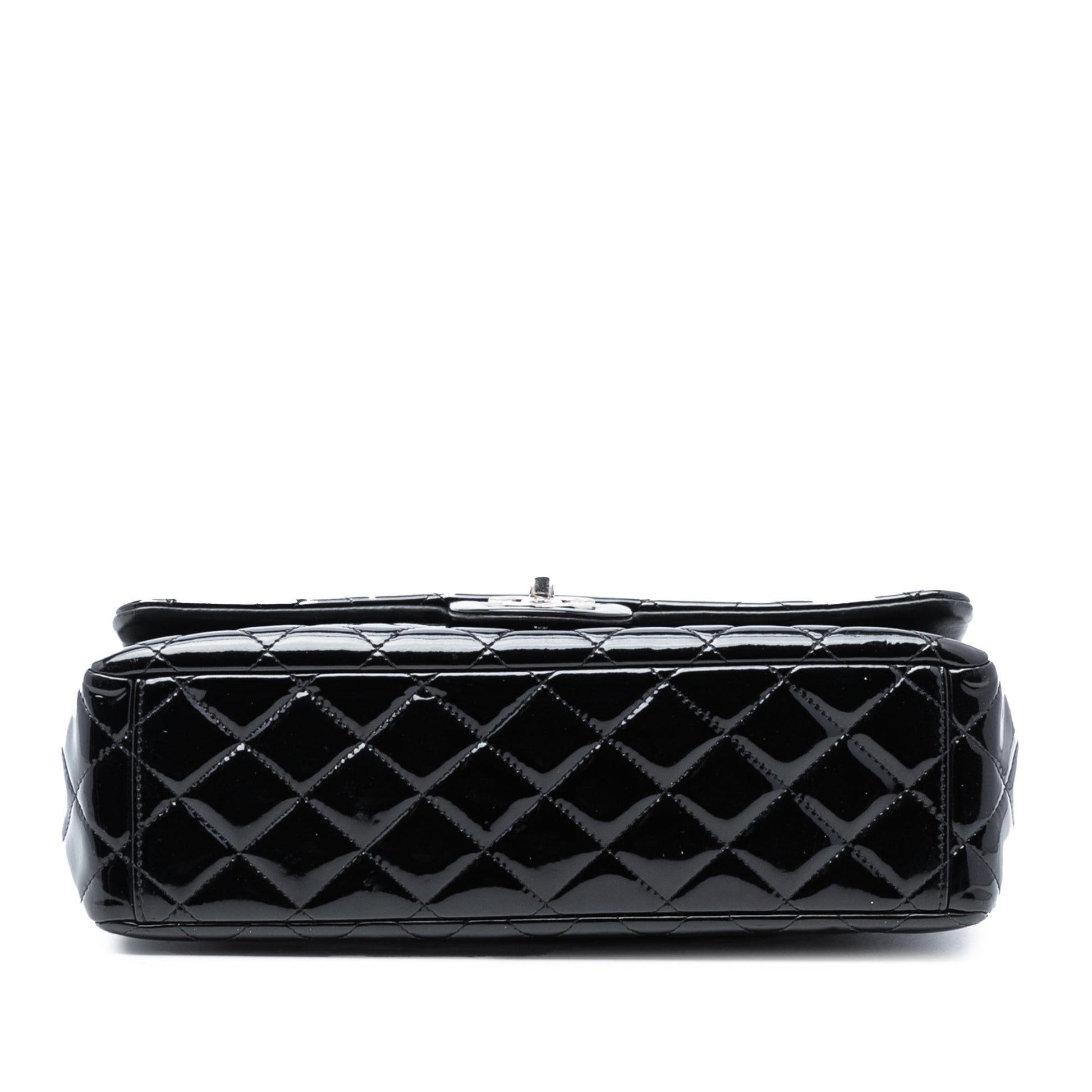 Chanel Maxi Classic Patent Double Flap