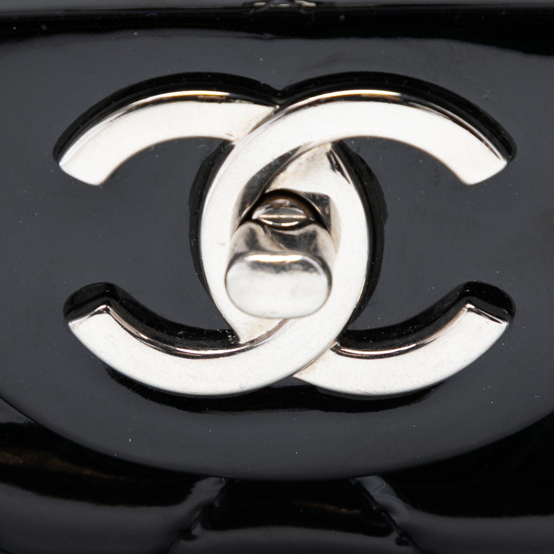 Chanel Maxi Classic Patent Double Flap