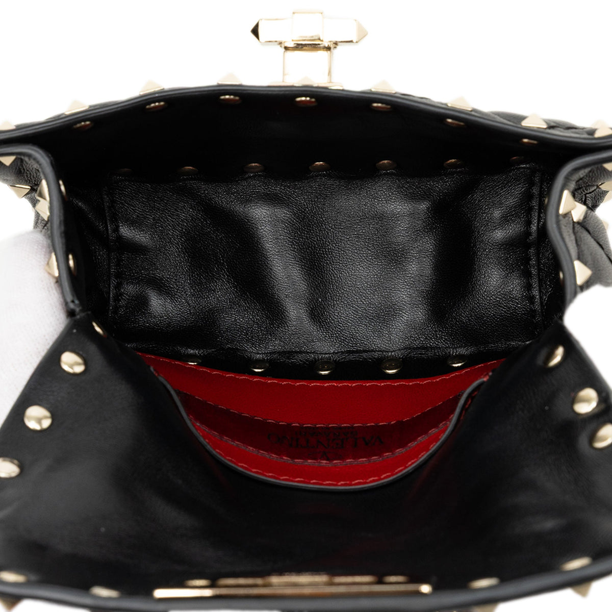 Valentino Nappa Rockstud Spike Crossbody