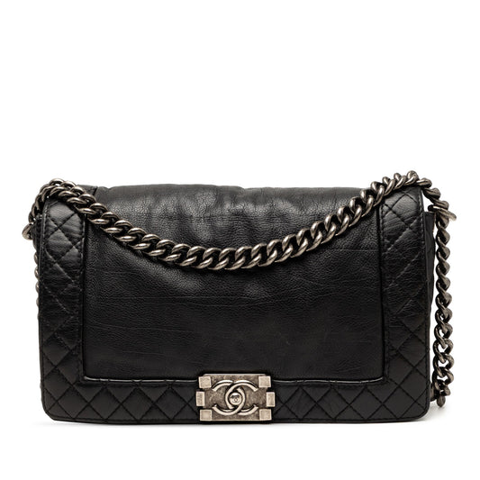 Chanel Medium Calfskin Boy Reverso Flap