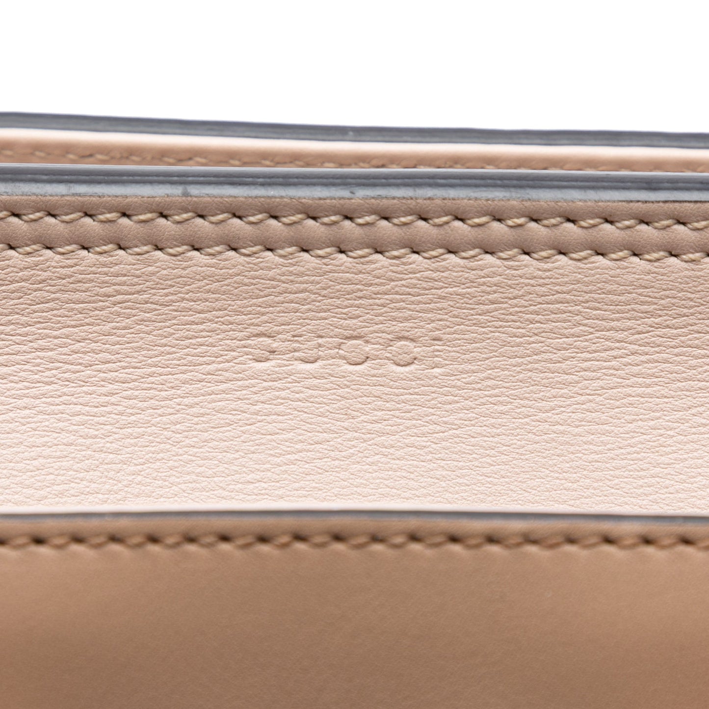 Gucci Leather Lady Bamboo Satchel