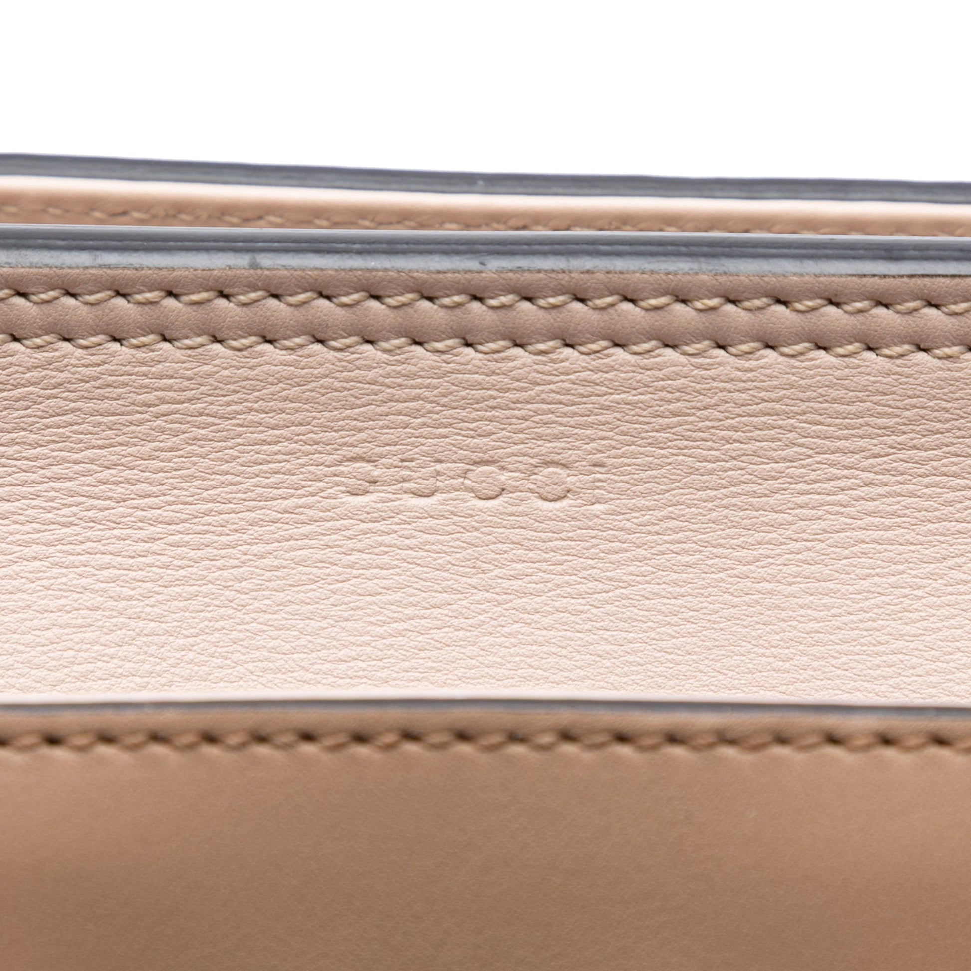 Gucci Leather Lady Bamboo Satchel