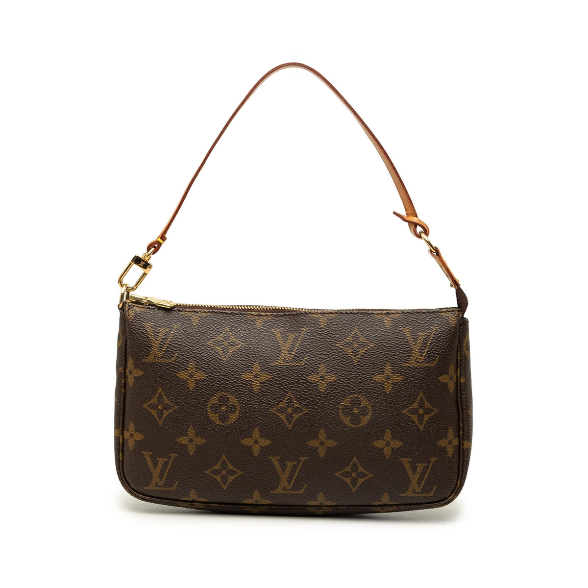 Louis Vuitton Monogram Pochette Accessoires — Brown