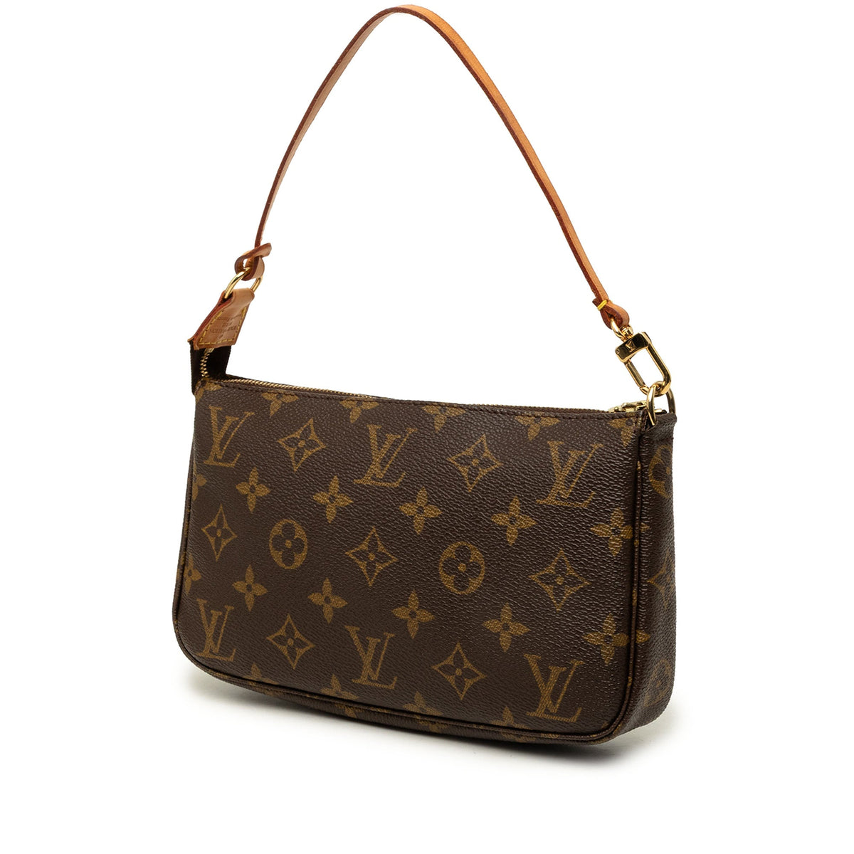Louis Vuitton Monogram Pochette Accessoires — Brown