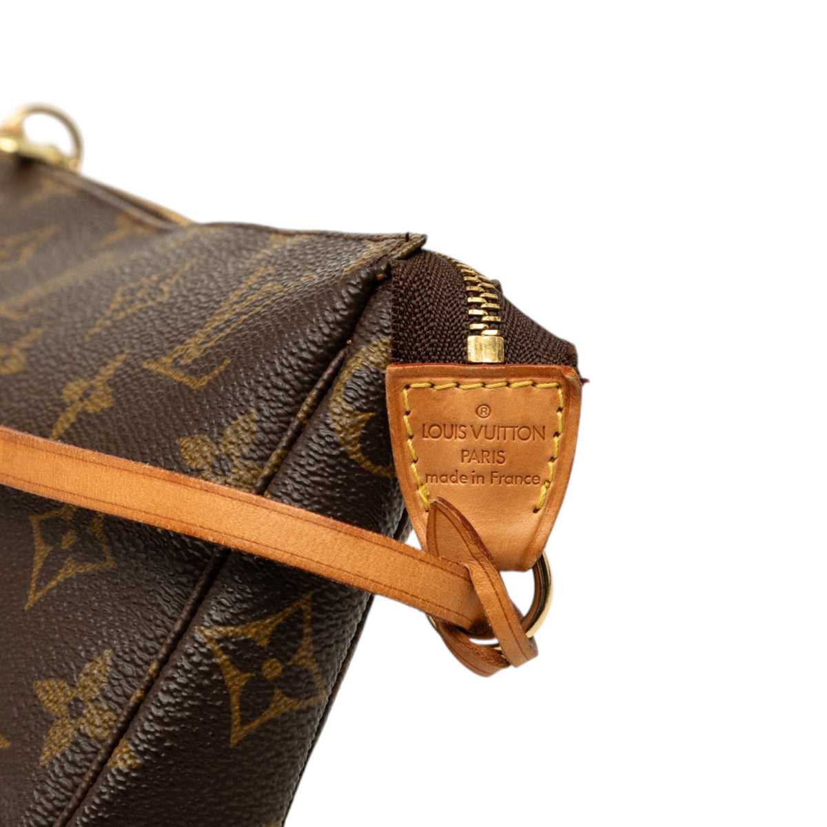 Louis Vuitton Monogram Pochette Accessoires — Brown